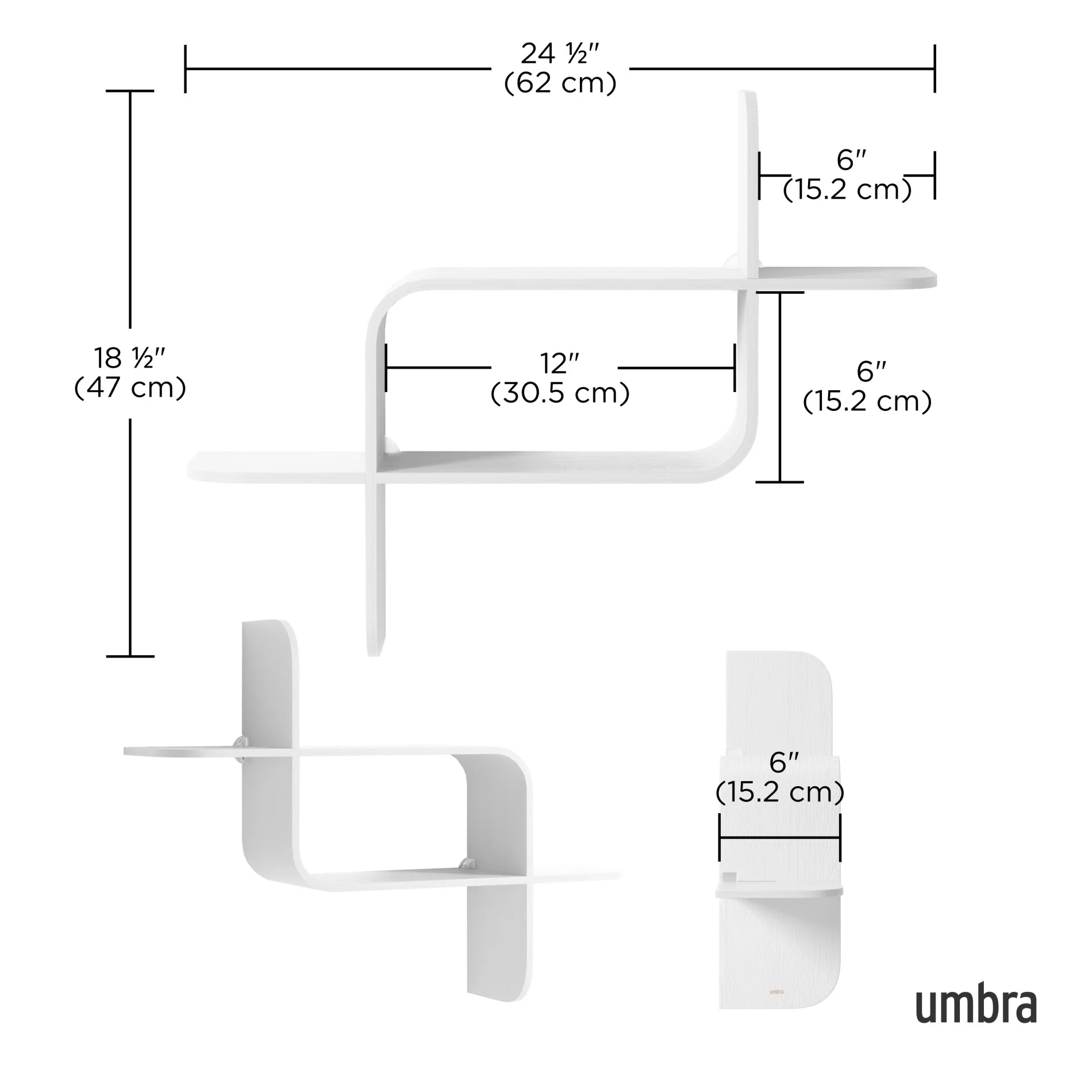 UMBRA Montage Wall Shelf - Image 14