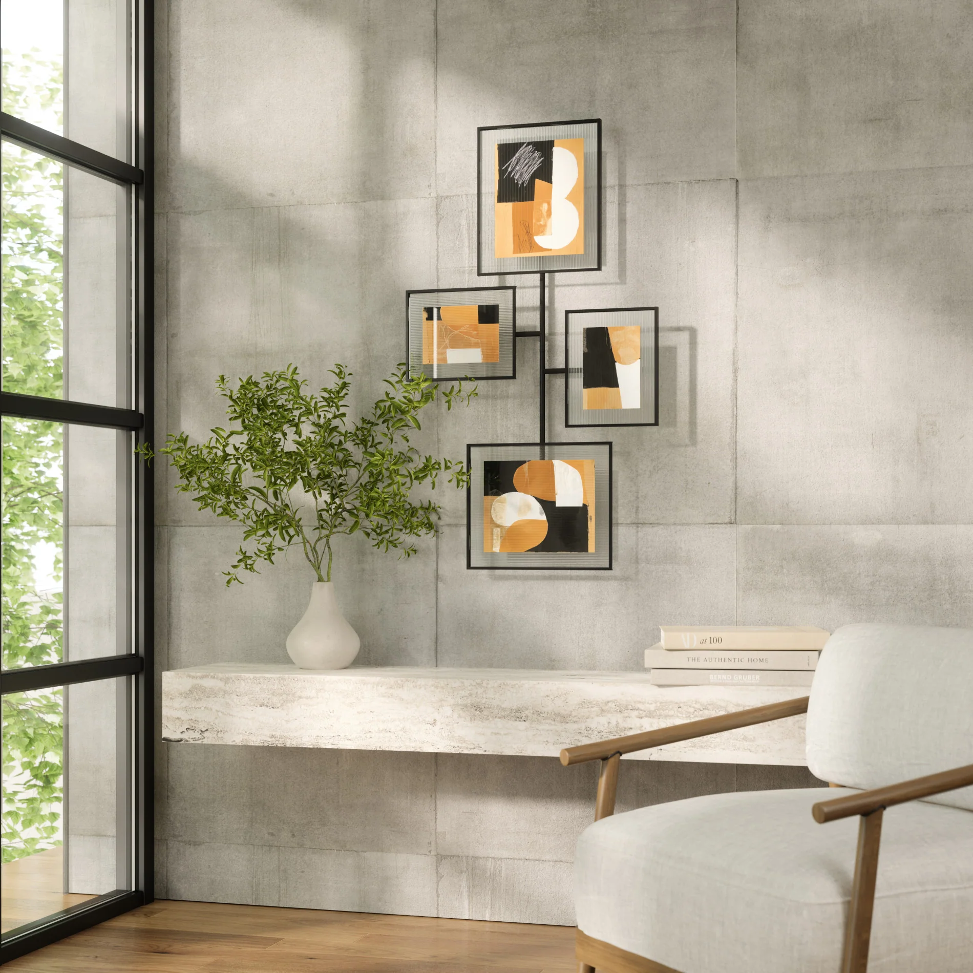 UMBRA Flute Wall Picture Frames, Set of 4 - Image 2