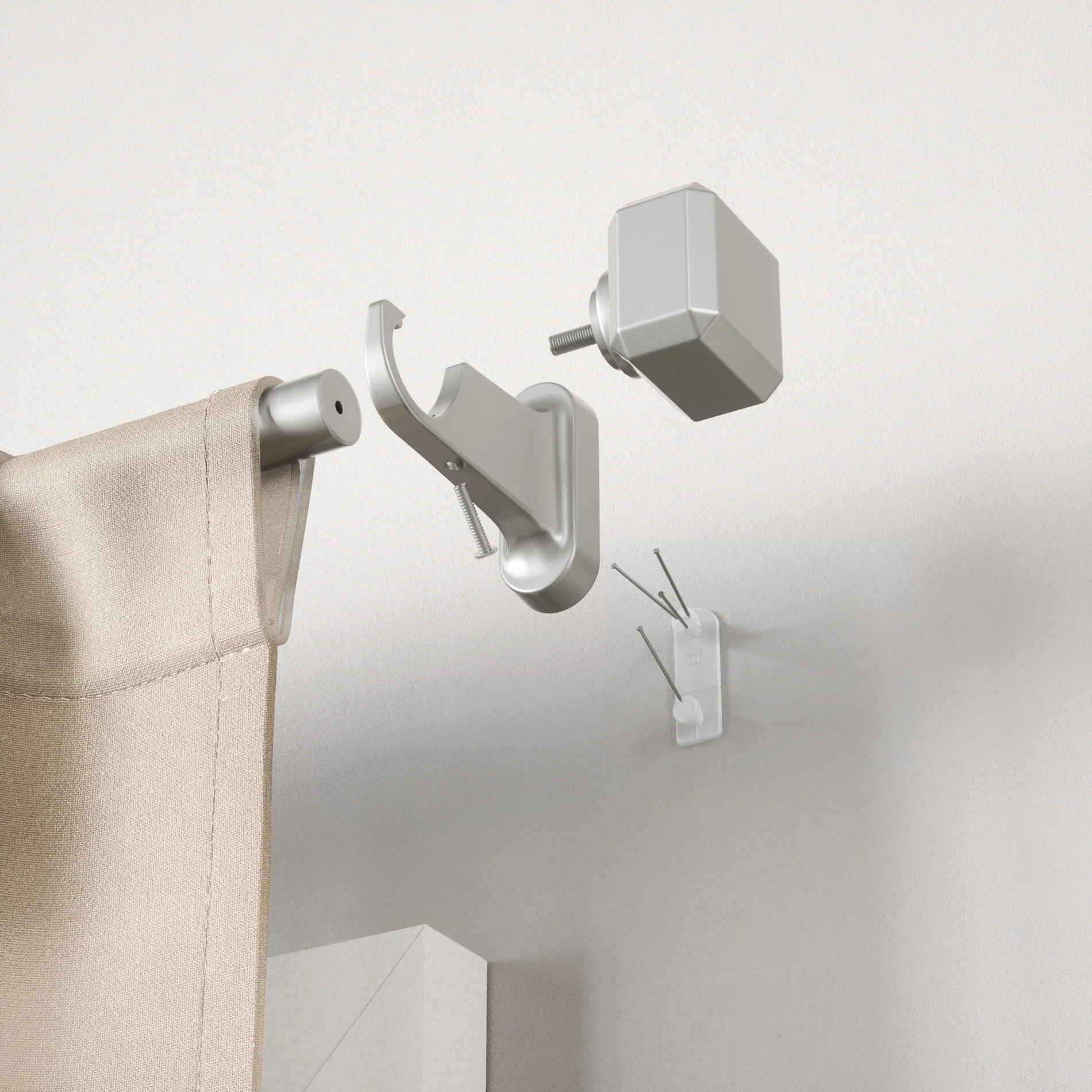 UMBRA Geo Pinpoint Curtain Rod — Can - Image 3