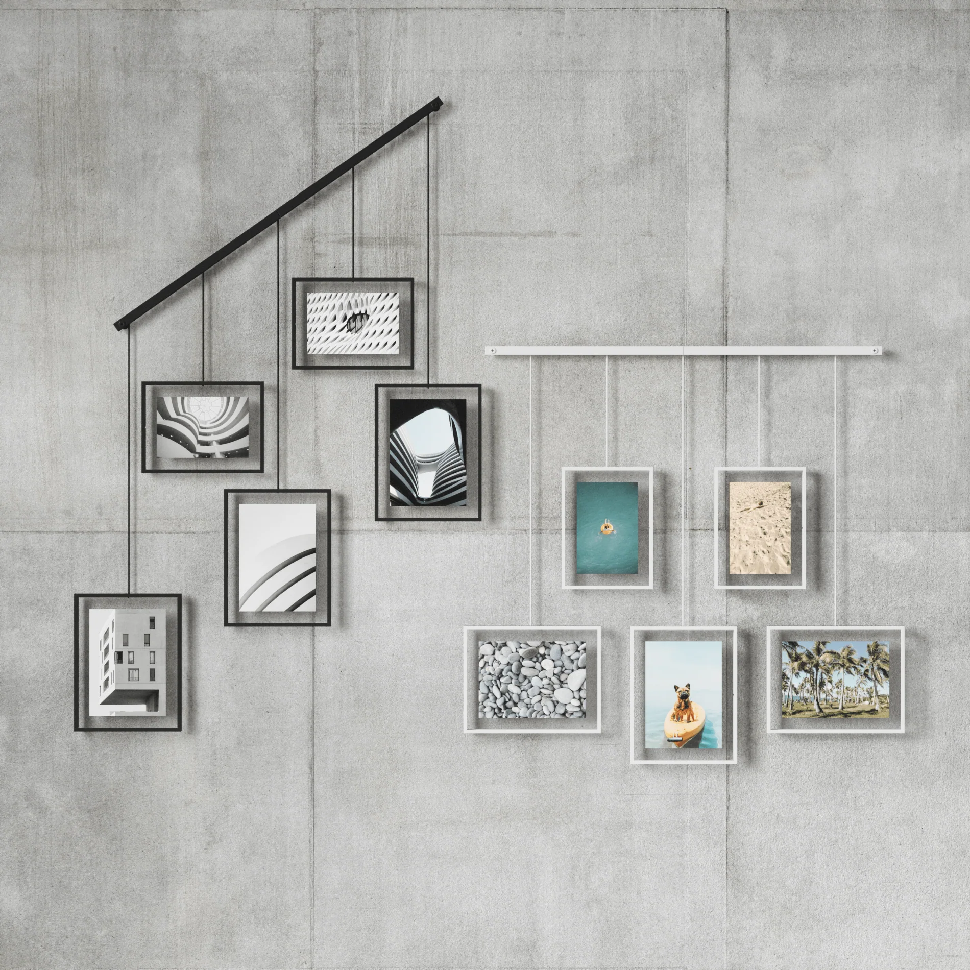 UMBRA Exhibit Wall Picture Frames, Set of 5 - Image 10