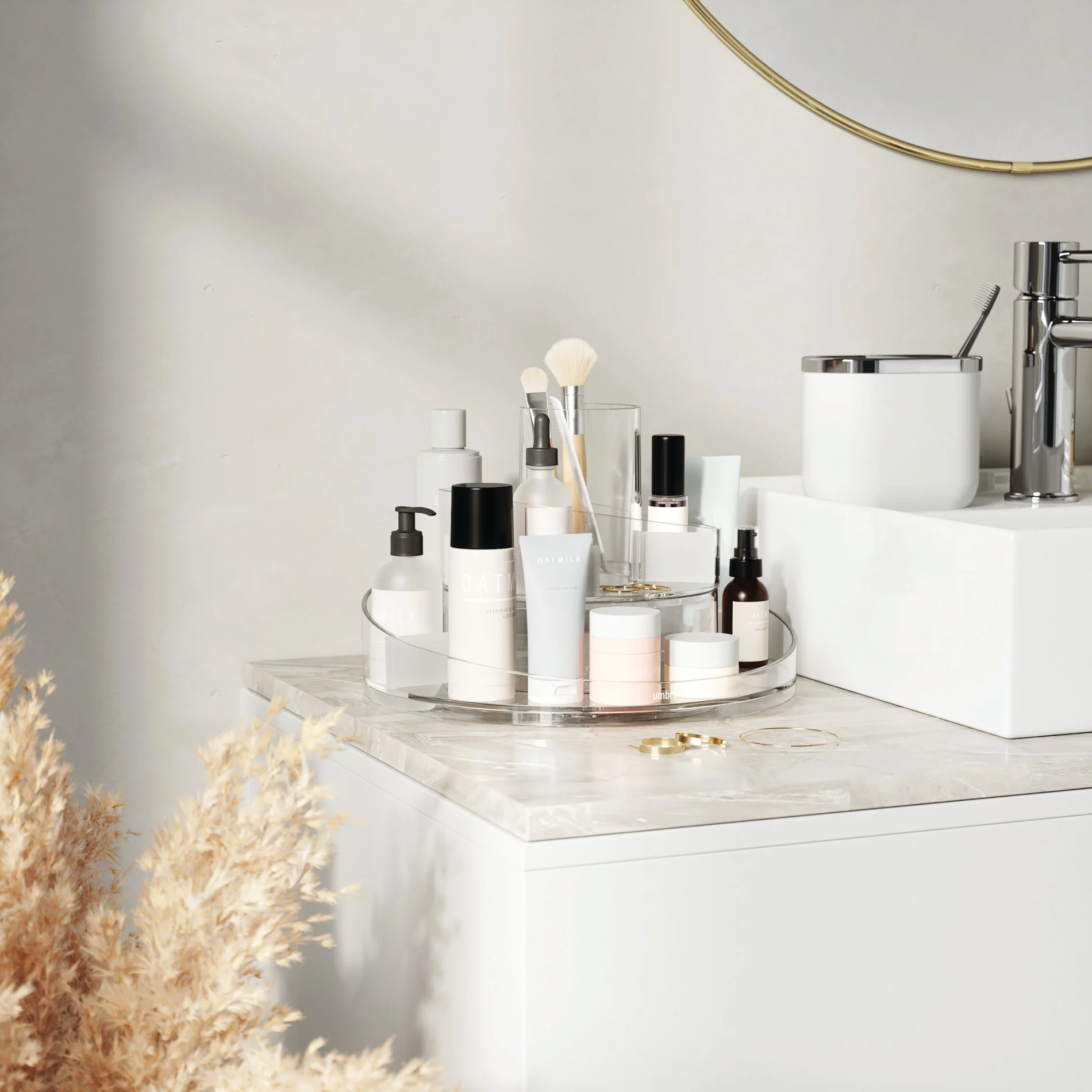 UMBRA Cascada Cosmetic Organizer — Can - Image 4