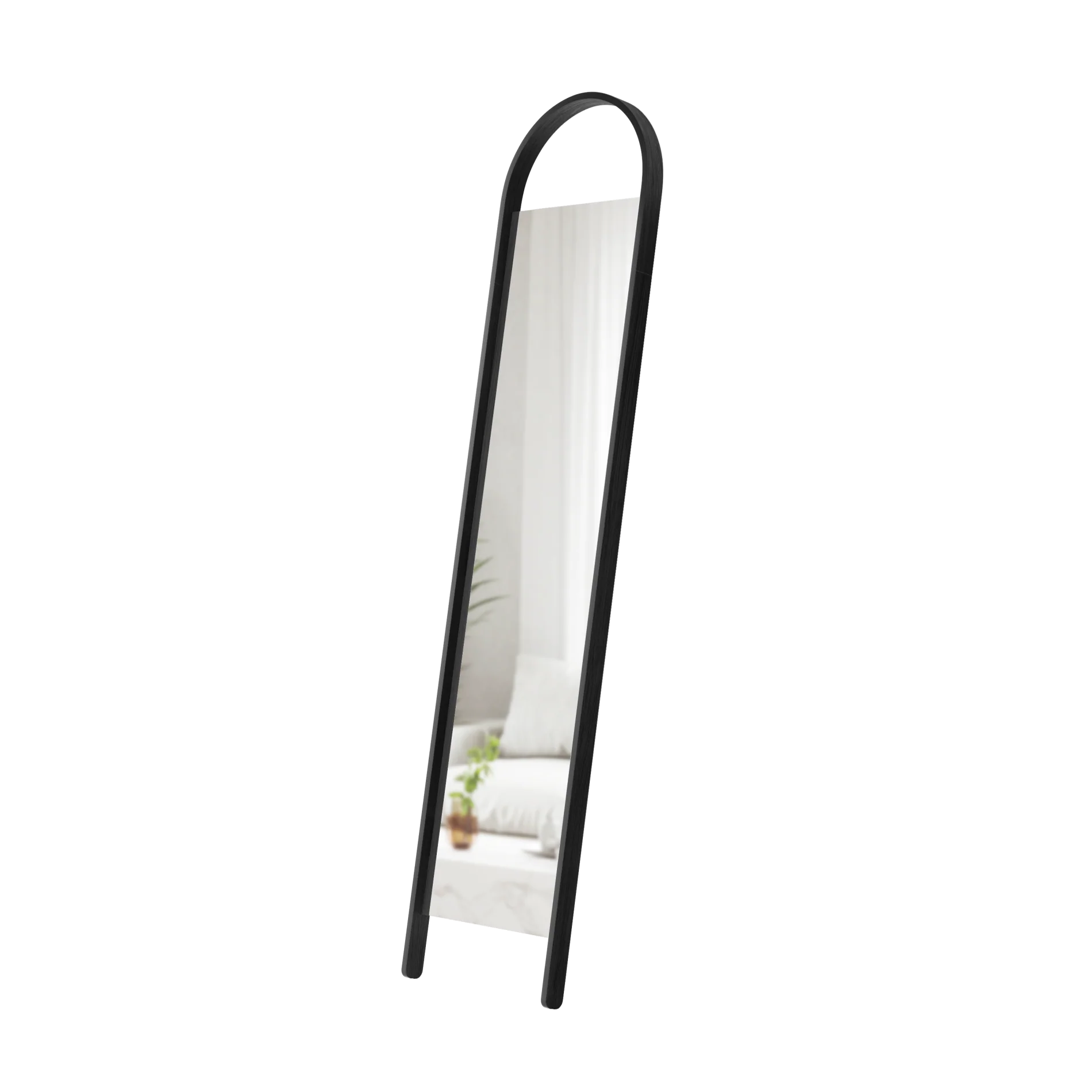 UMBRA Bellwood Leaning Mirror — Color: Black