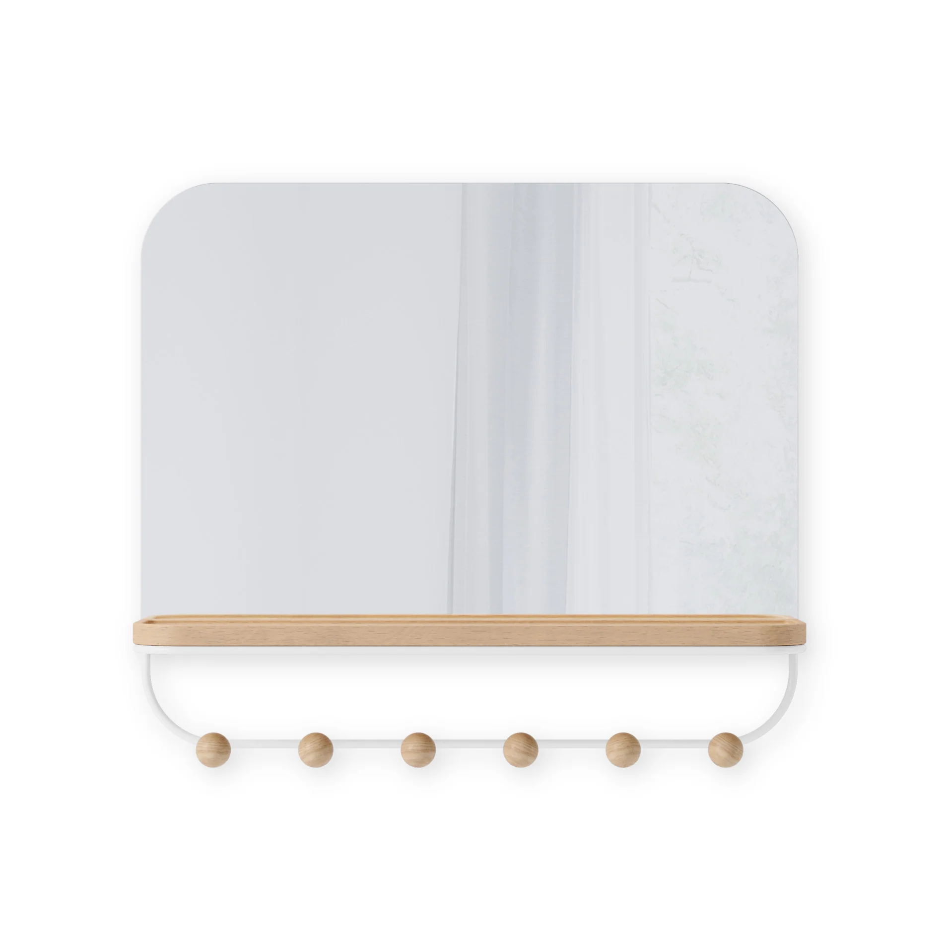 UMBRA Estique Mirror with Hooks - Image 6