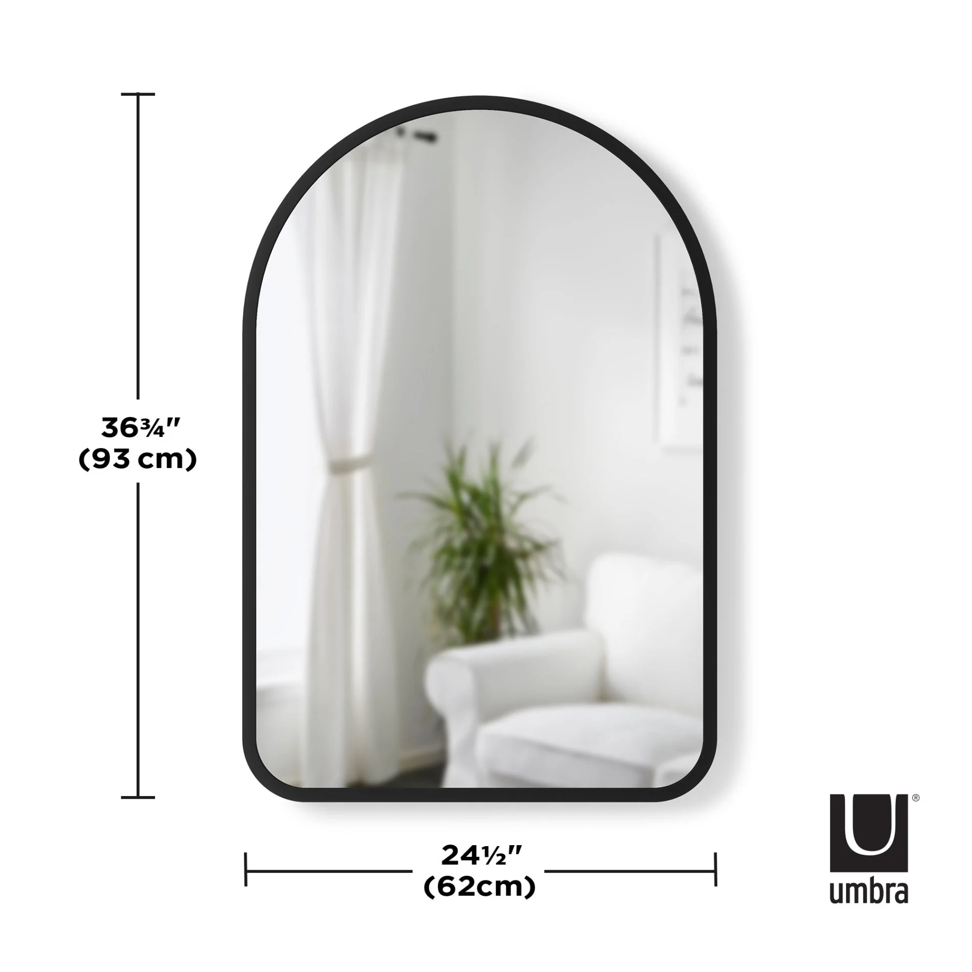 UMBRA Hub Arched Wall Mirror - Image 4