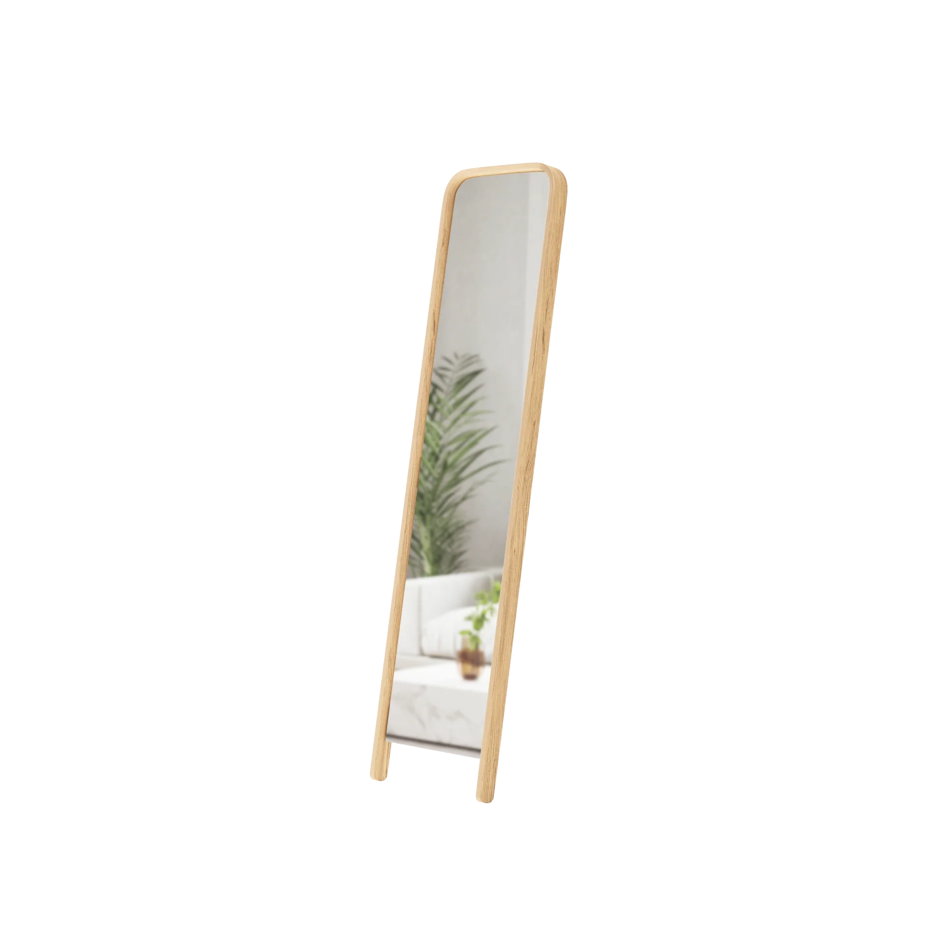 UMBRA Bellwood Leaning Mirror — Color: Natural