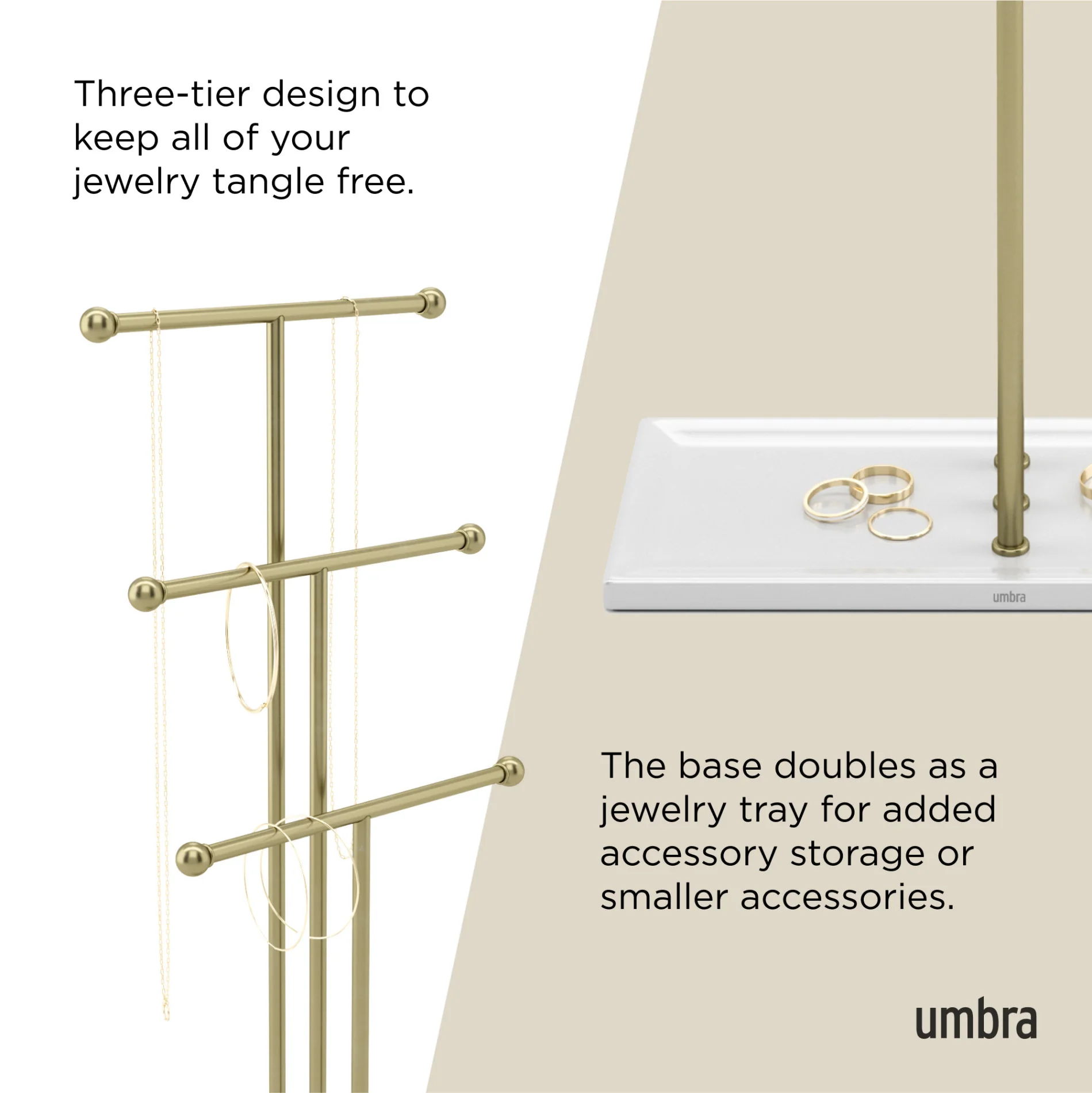 UMBRA Trigem Jewelry Stand — Bar - Image 6