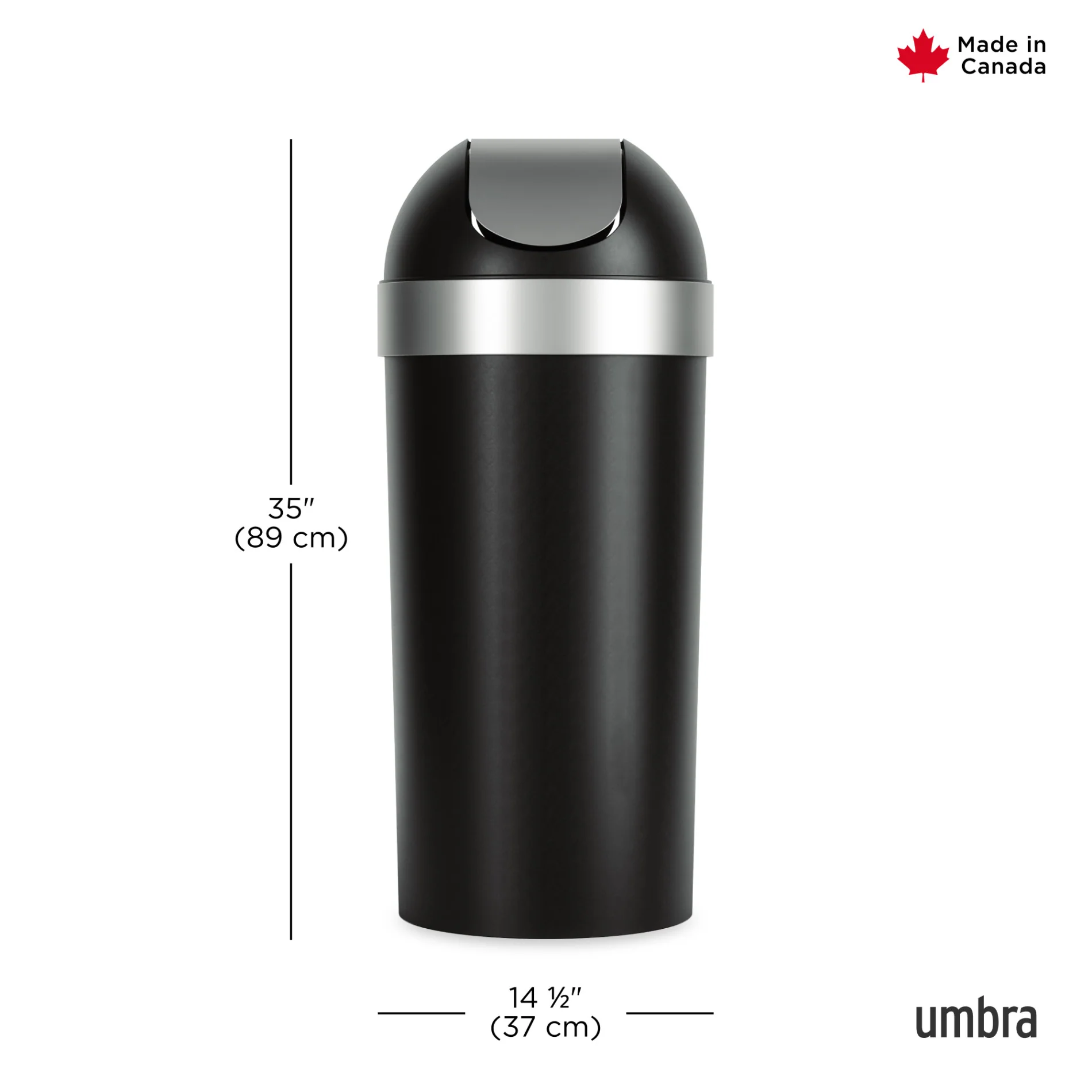UMBRA Venti Trash Can - Image 4