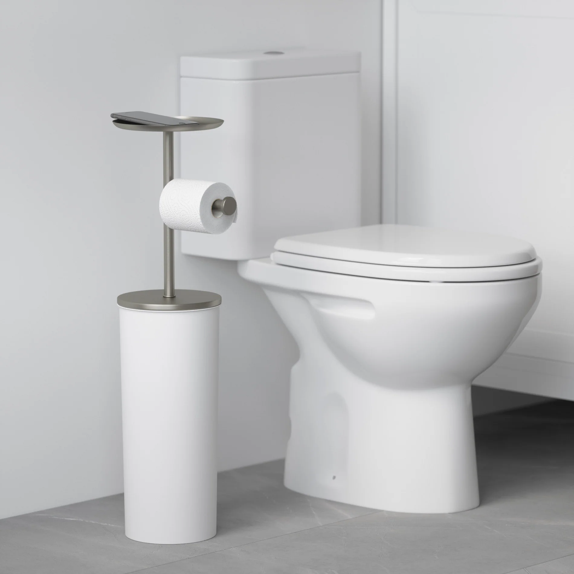 UMBRA Portaloo Toilet Paper Stand — Tray - Image 6