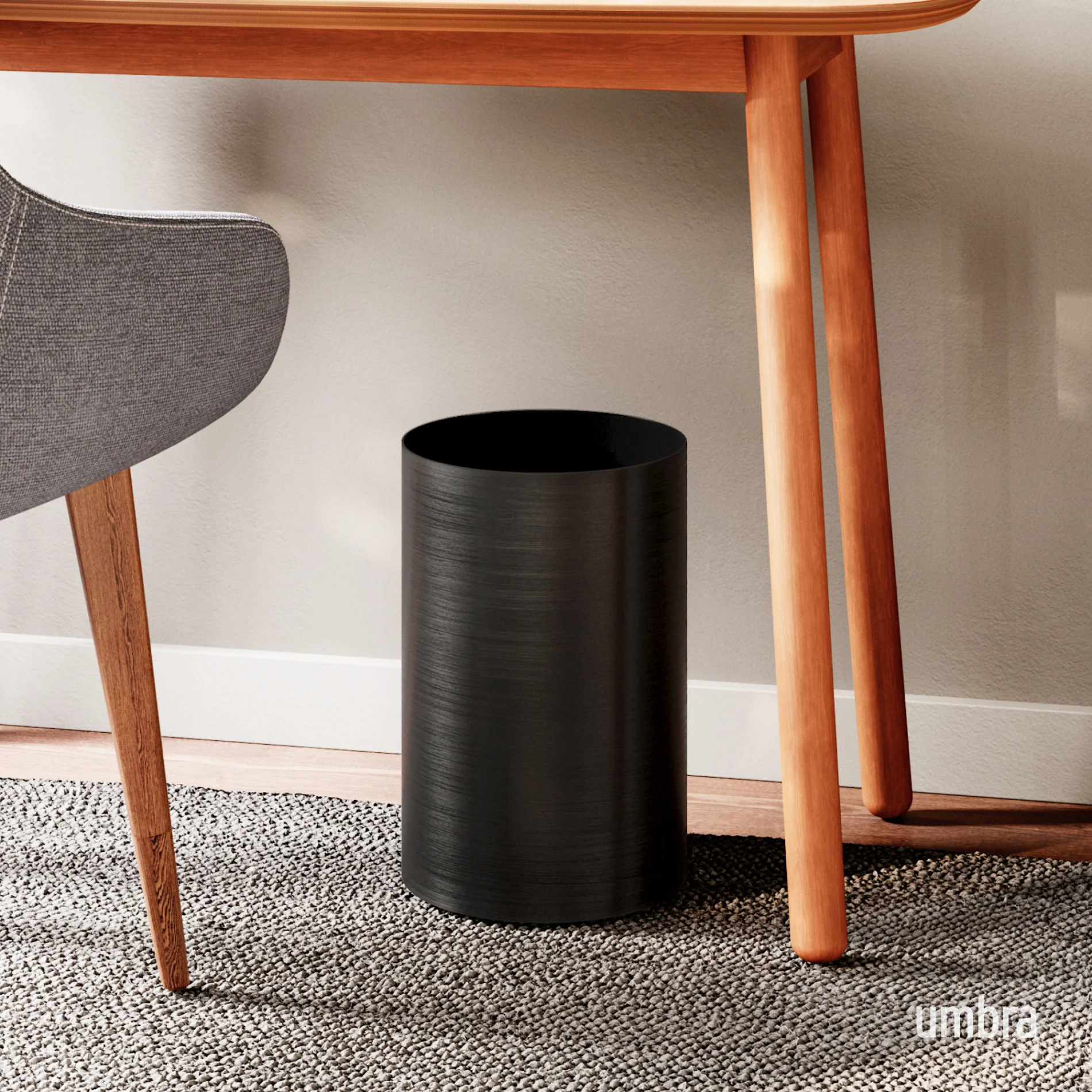 UMBRA Metalla Trash Can - Image 6