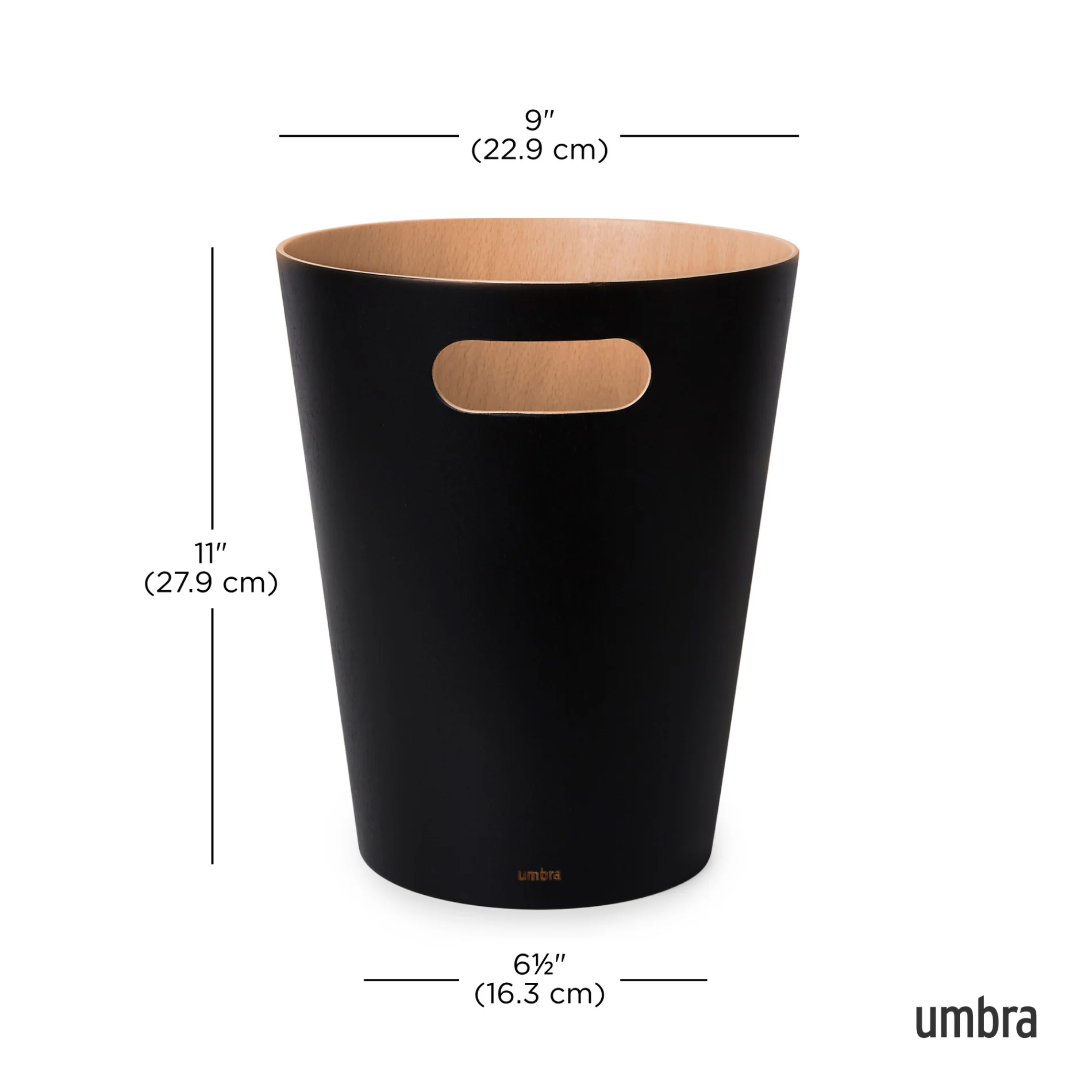 UMBRA Woodrow Trash Can - Image 7