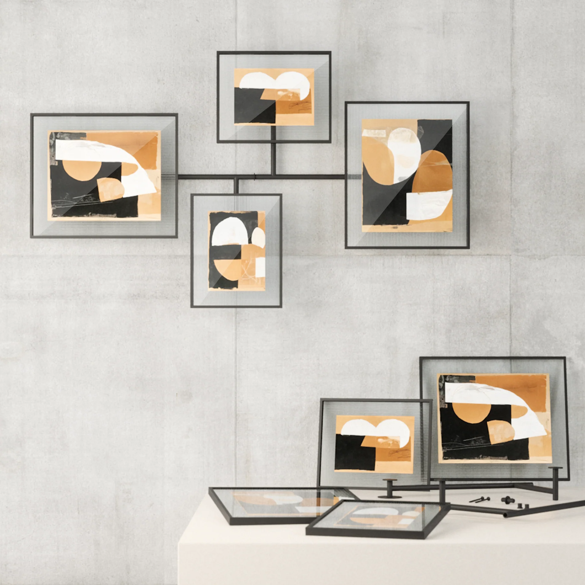 UMBRA Flute Wall Picture Frames, Set of 4 - Image 3