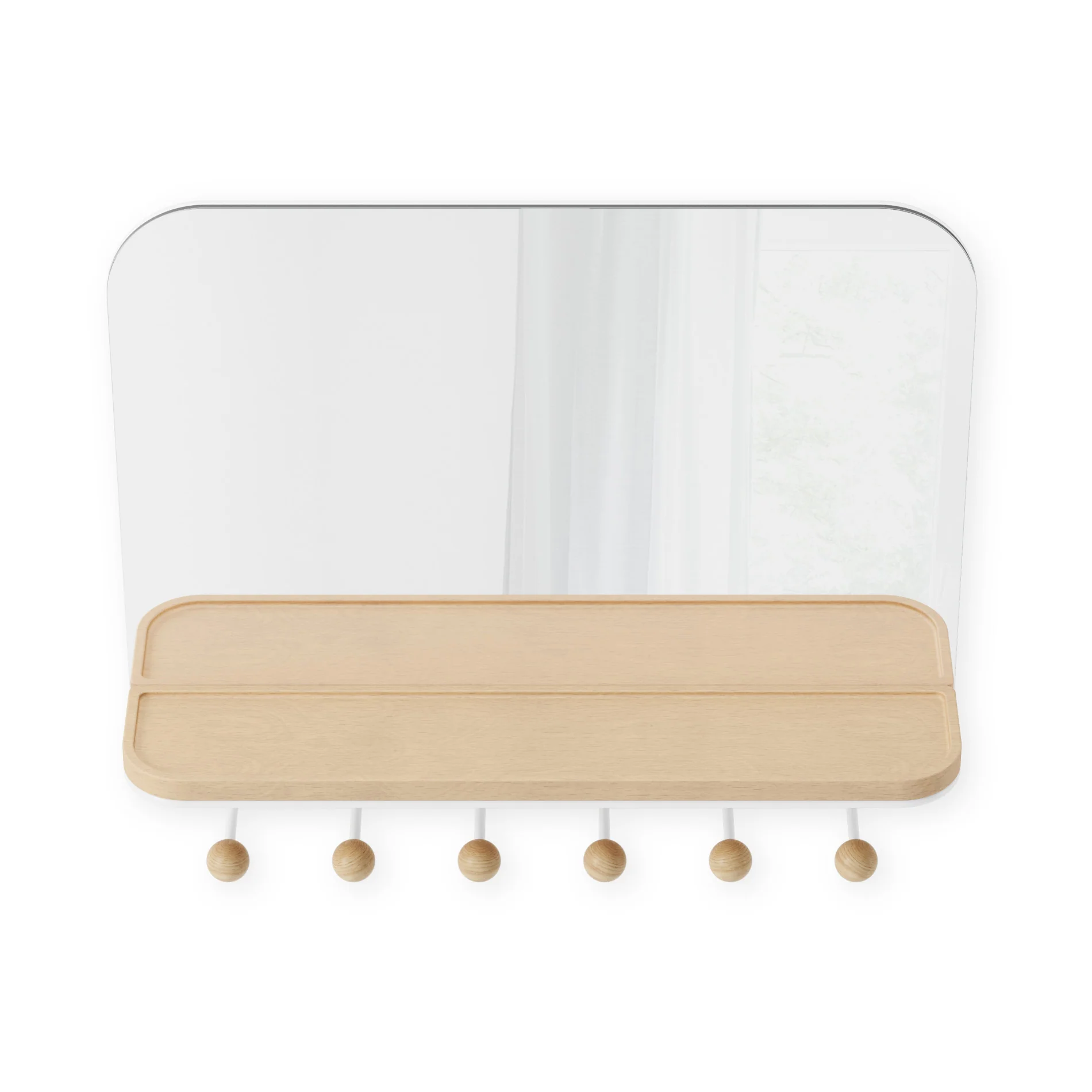UMBRA Estique Mirror with Hooks - Image 7