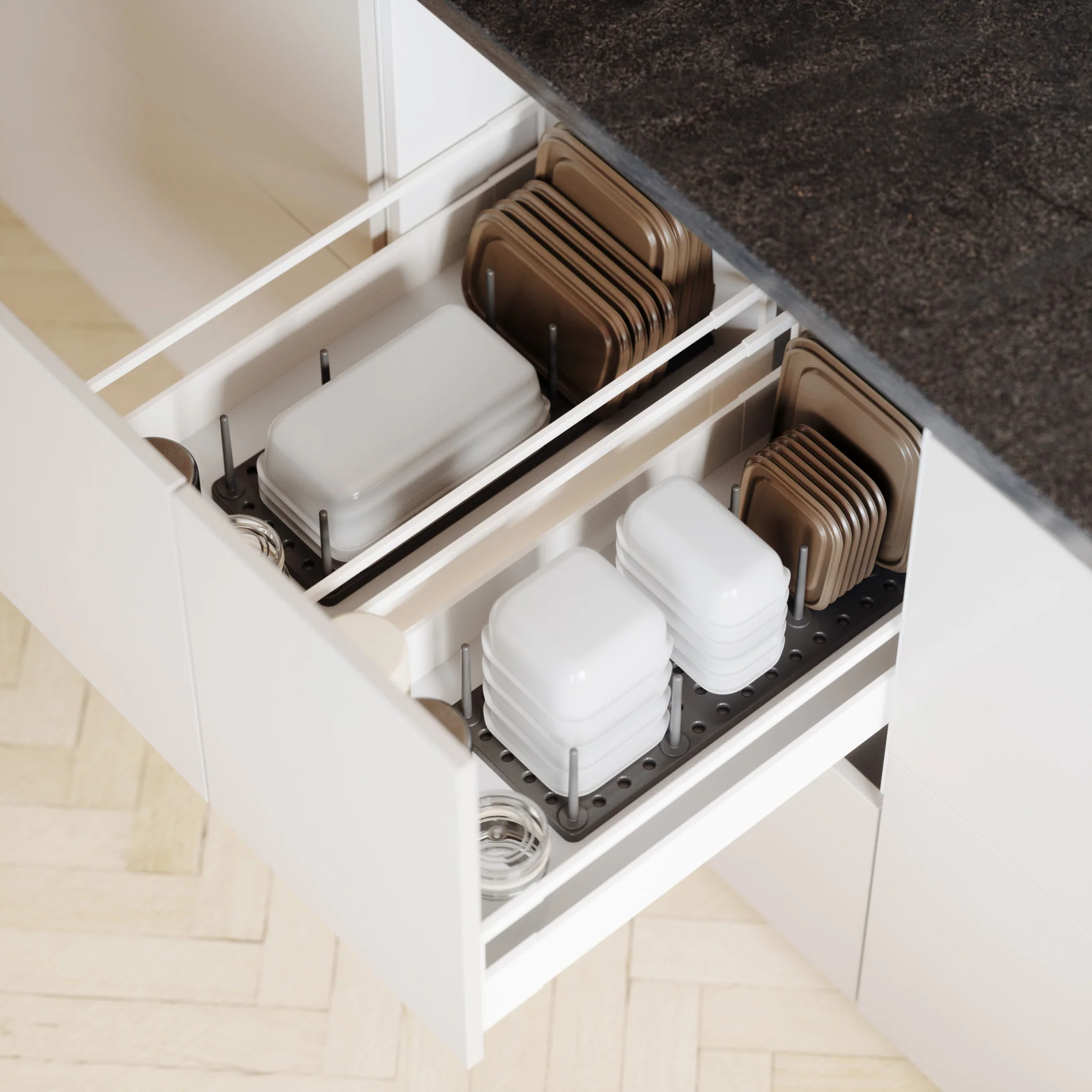 UMBRA Peggy Drawer Organizers, Set of 2 - Image 3