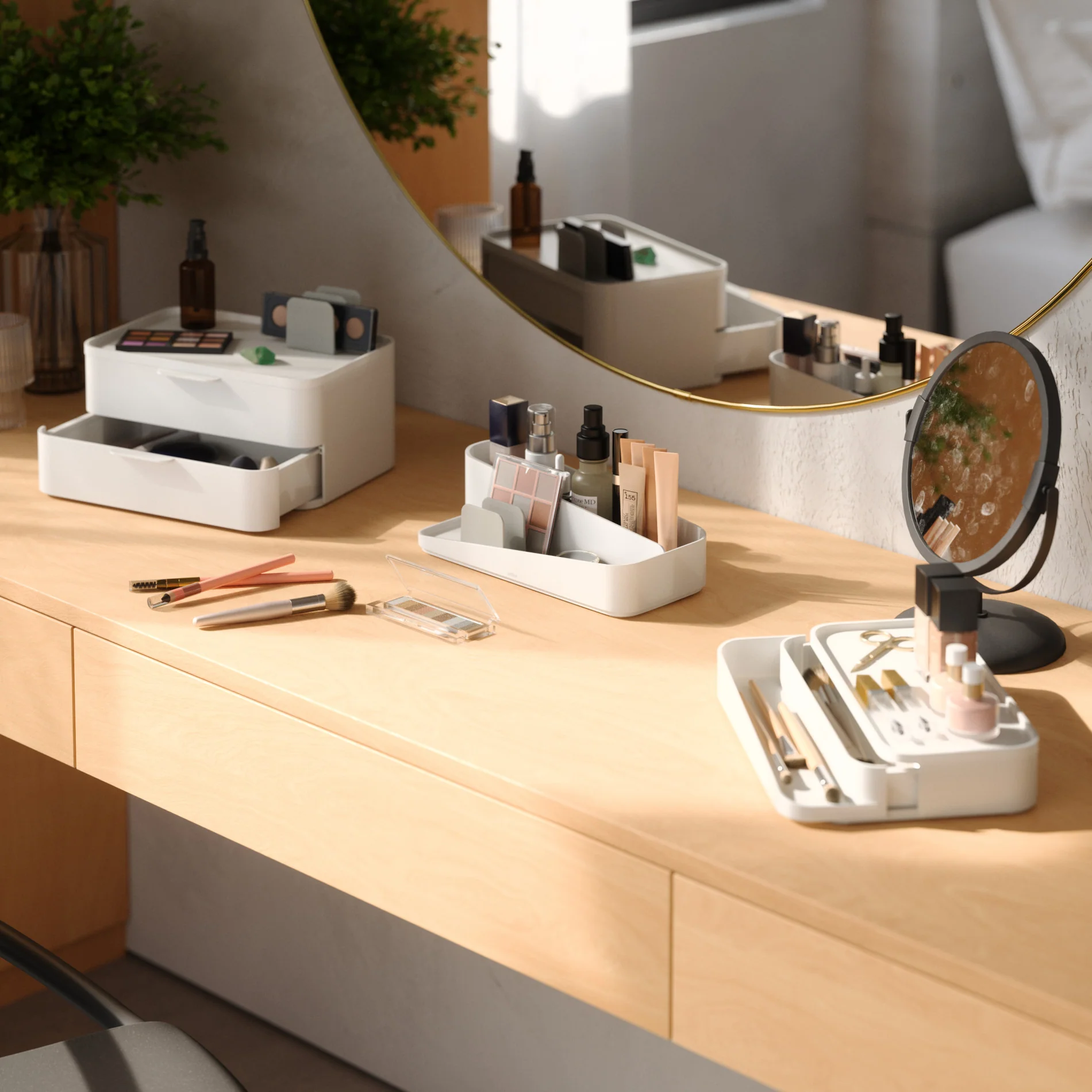 UMBRA Glam Cosmetic Organizer Large — Can - Image 4