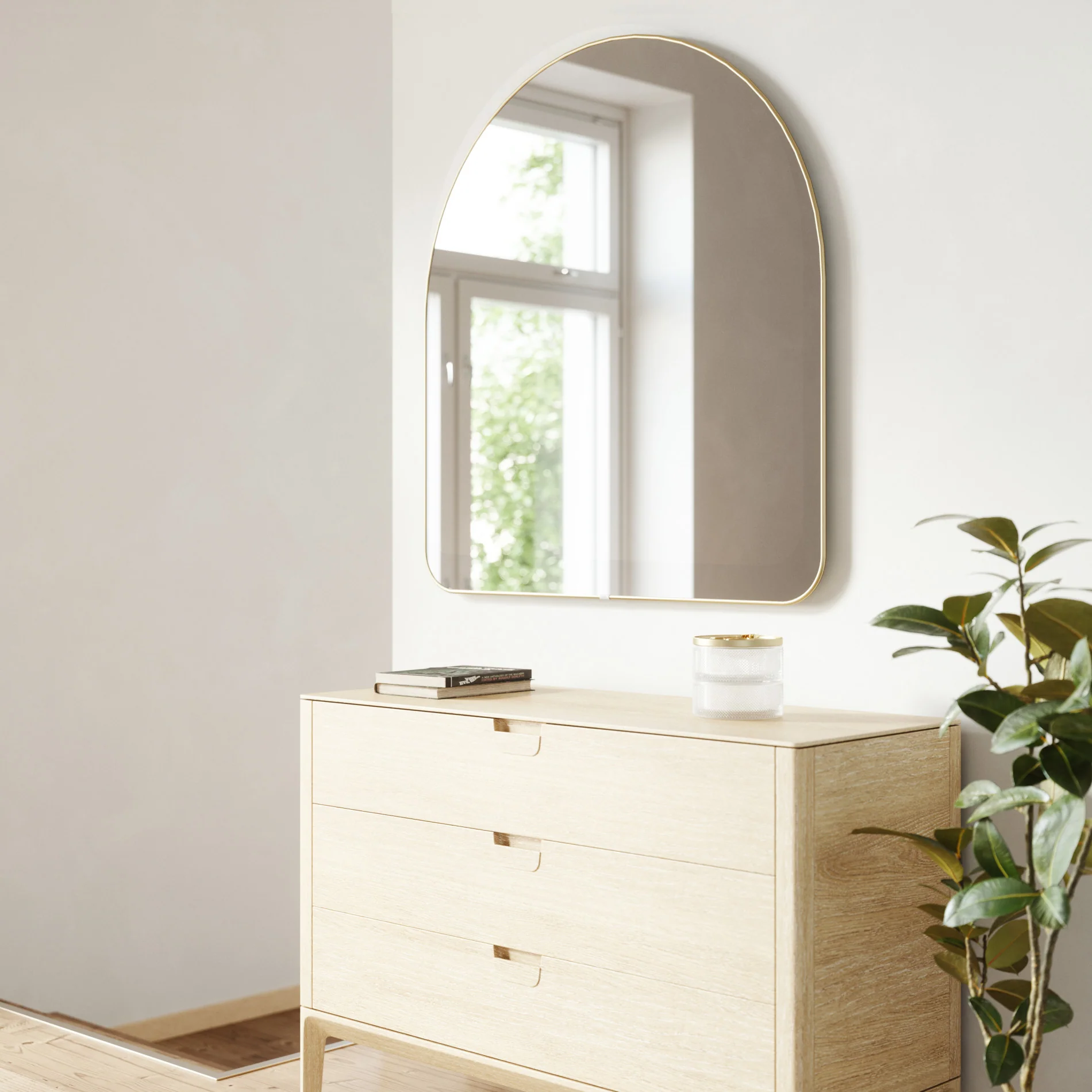 UMBRA Hubba Arched Wall Mirror - Image 2