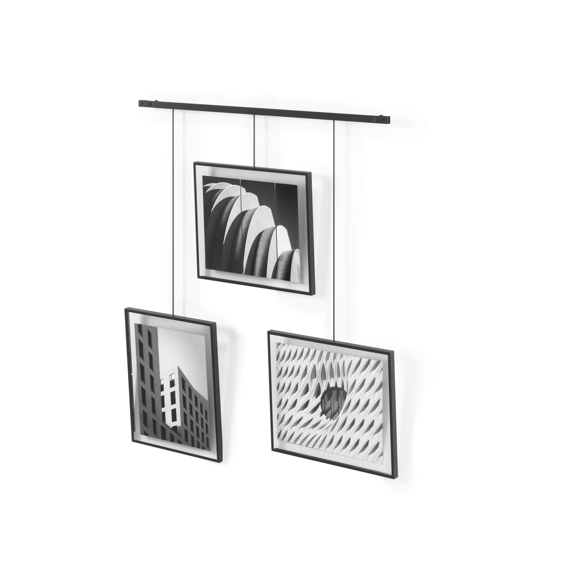 UMBRA Exhibit 8x10 Wall Picture Frames, Set of 3