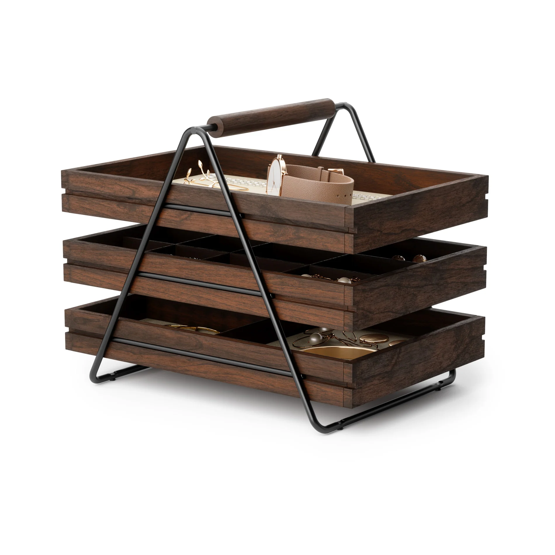 UMBRA Terrace 3-Tier Jewelry Tray