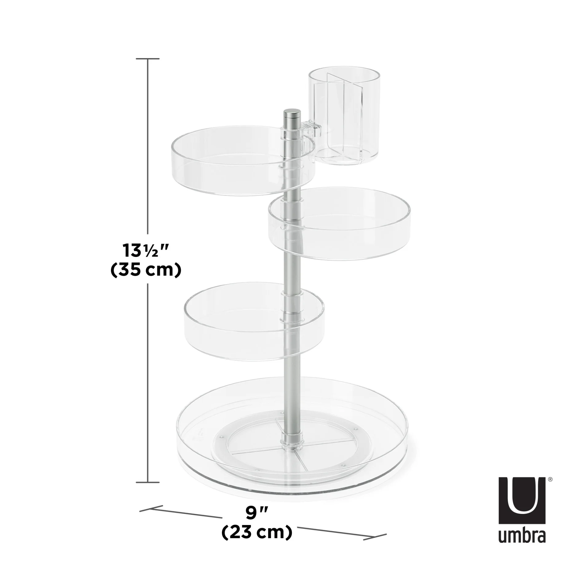 UMBRA Pirouette Cosmetic Organizer — Can - Image 13