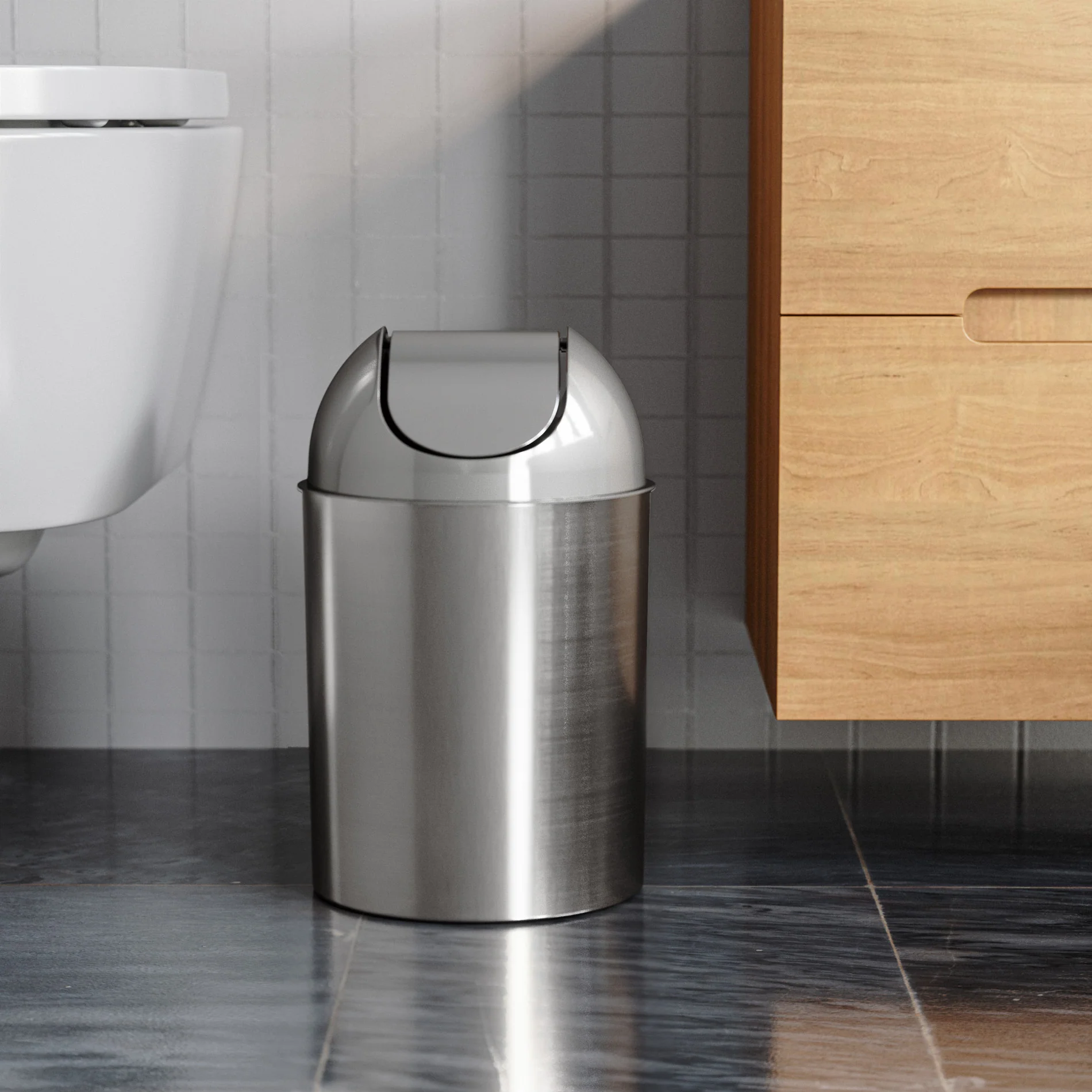 UMBRA Mezzo Trash Can - Image 2