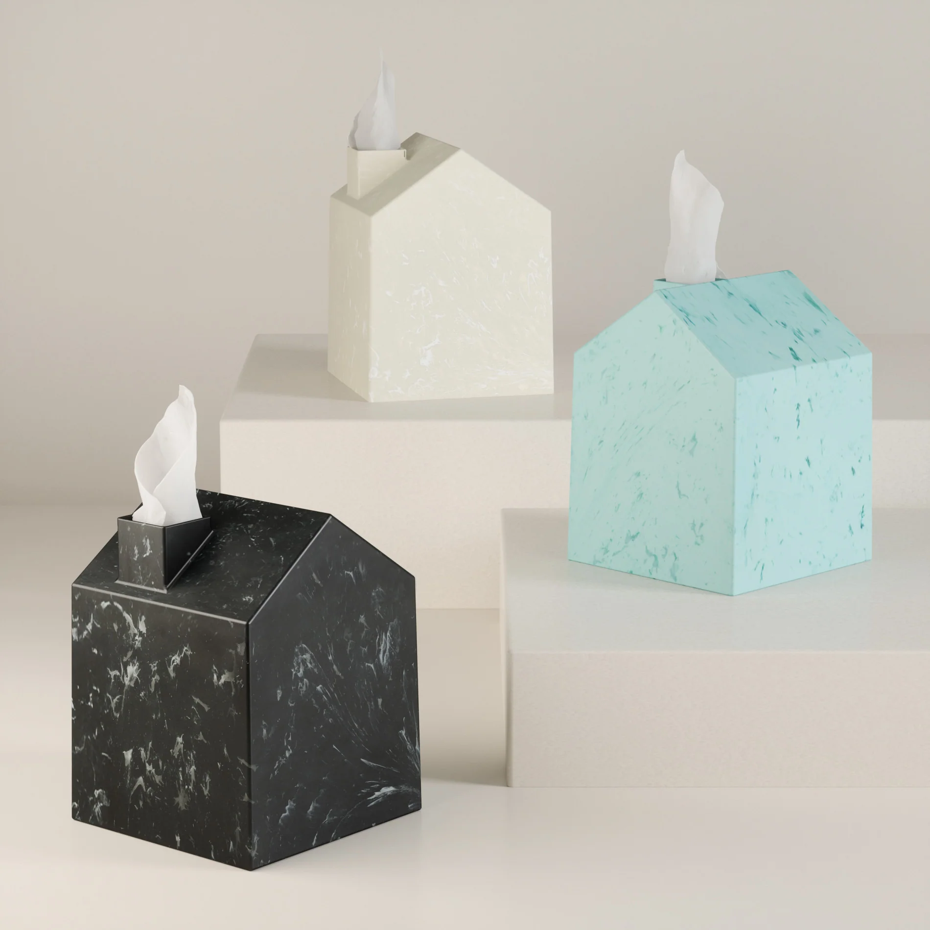 UMBRA Casa Tissue Cover Ocean Materials — Box - Image 9