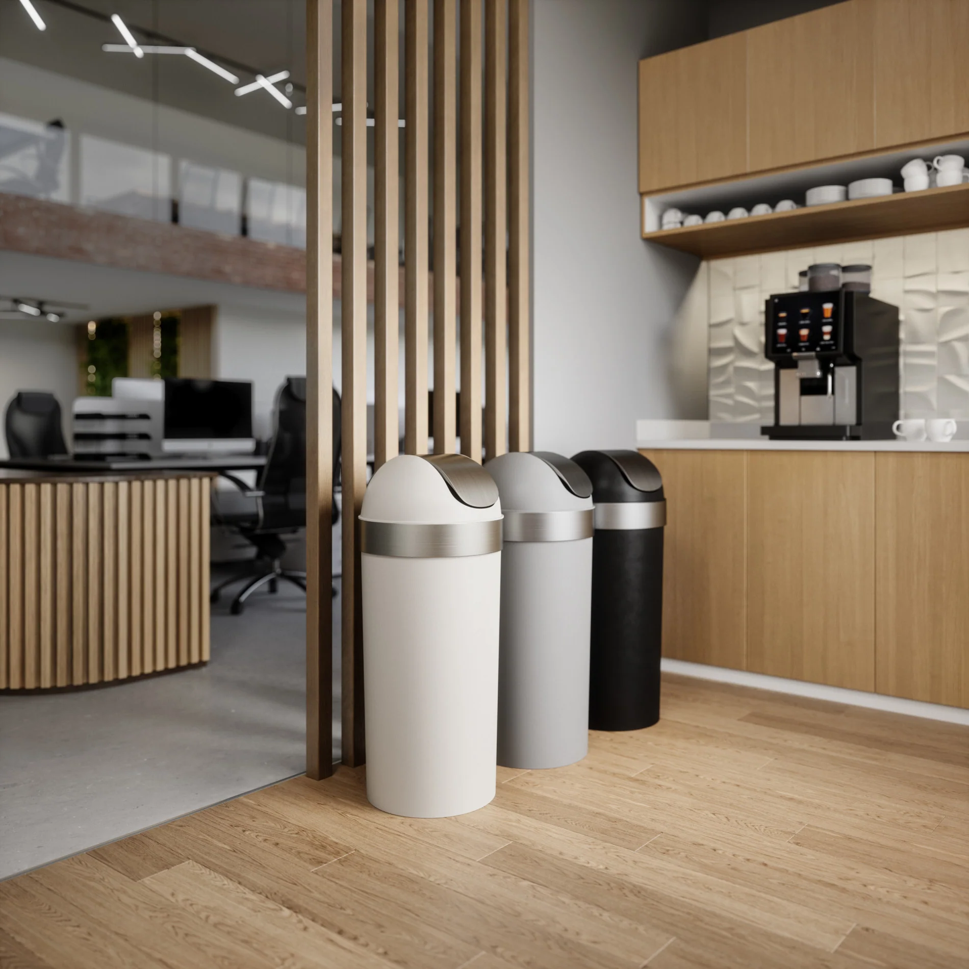 UMBRA Venti Trash Can - Image 11