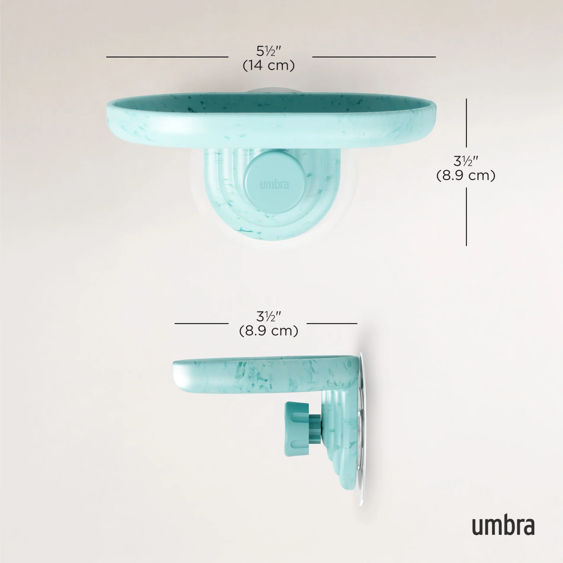 UMBRA Nami Adhesive Soap Dish - Image 8