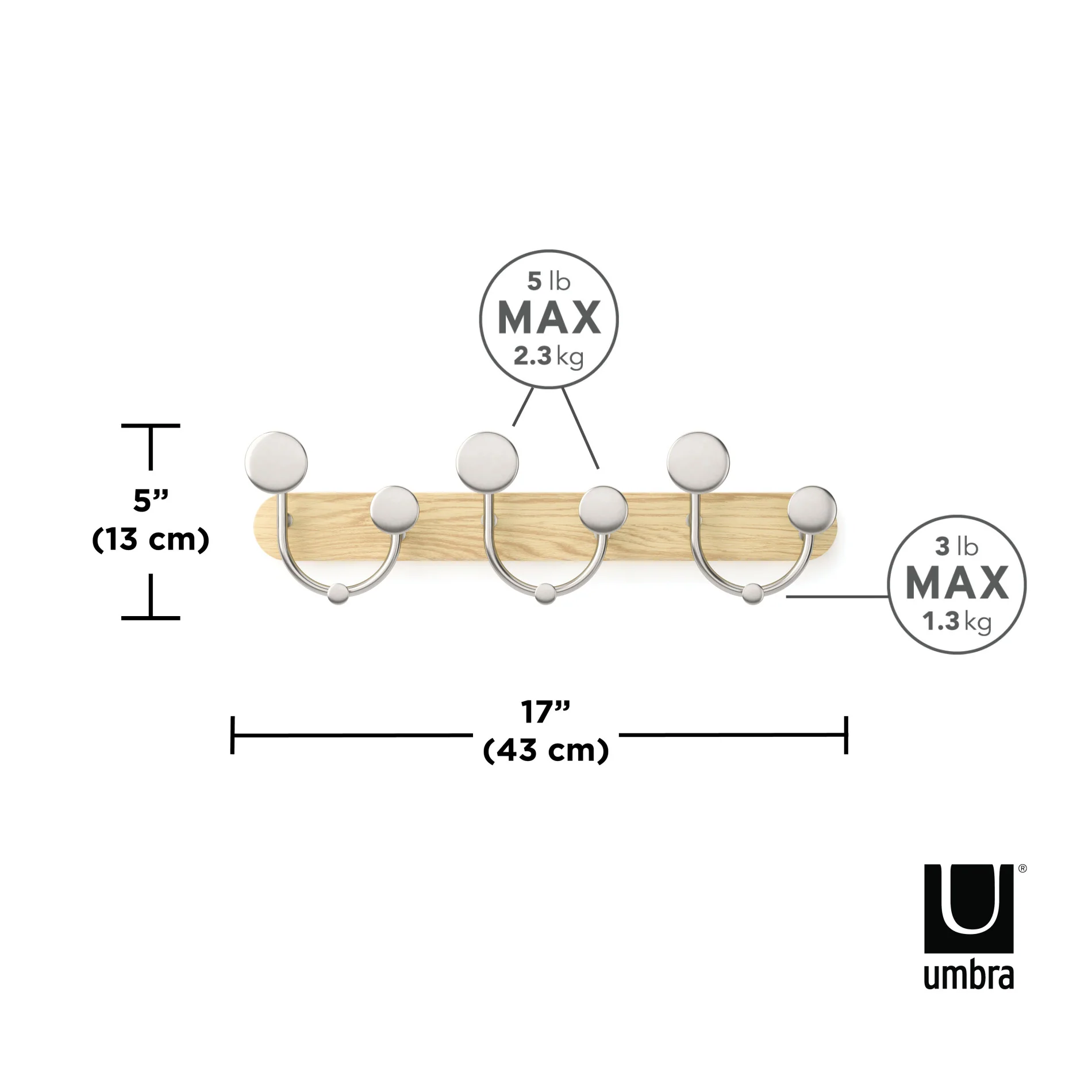 UMBRA Melody 9 Wall Hook — Towel - Image 8