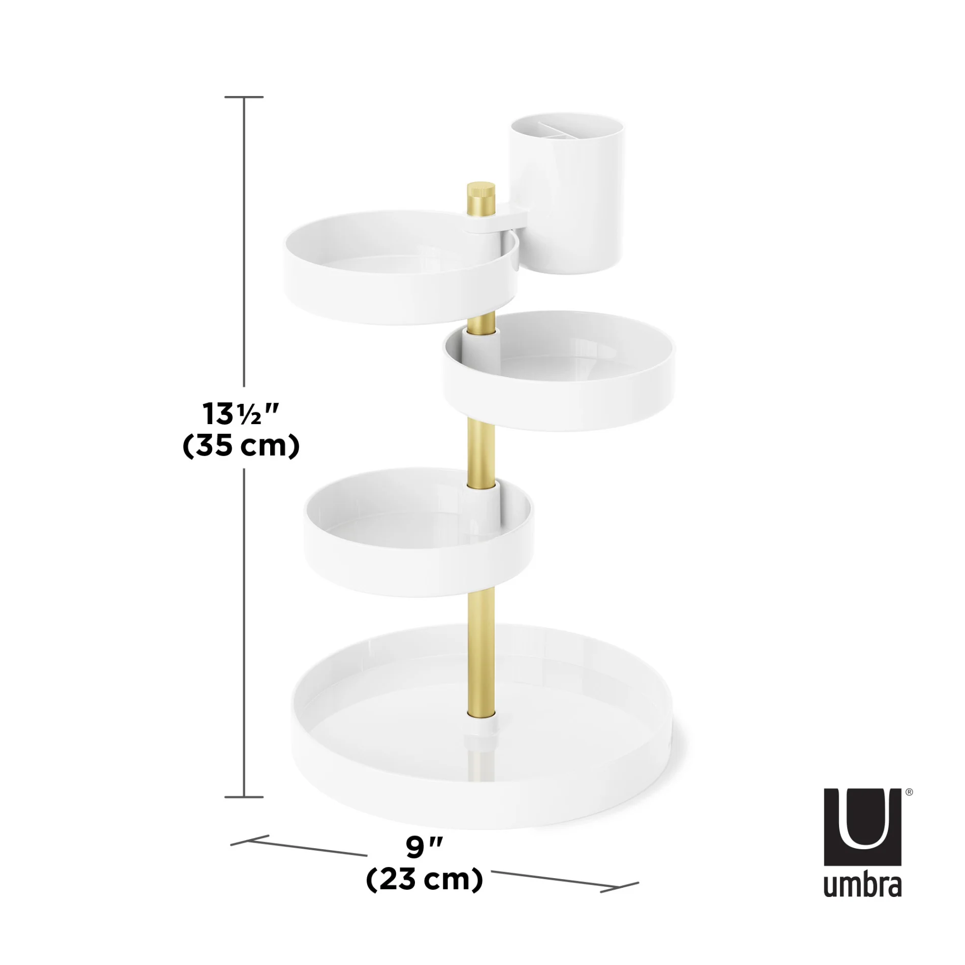 UMBRA Pirouette Cosmetic Organizer — Can - Image 5