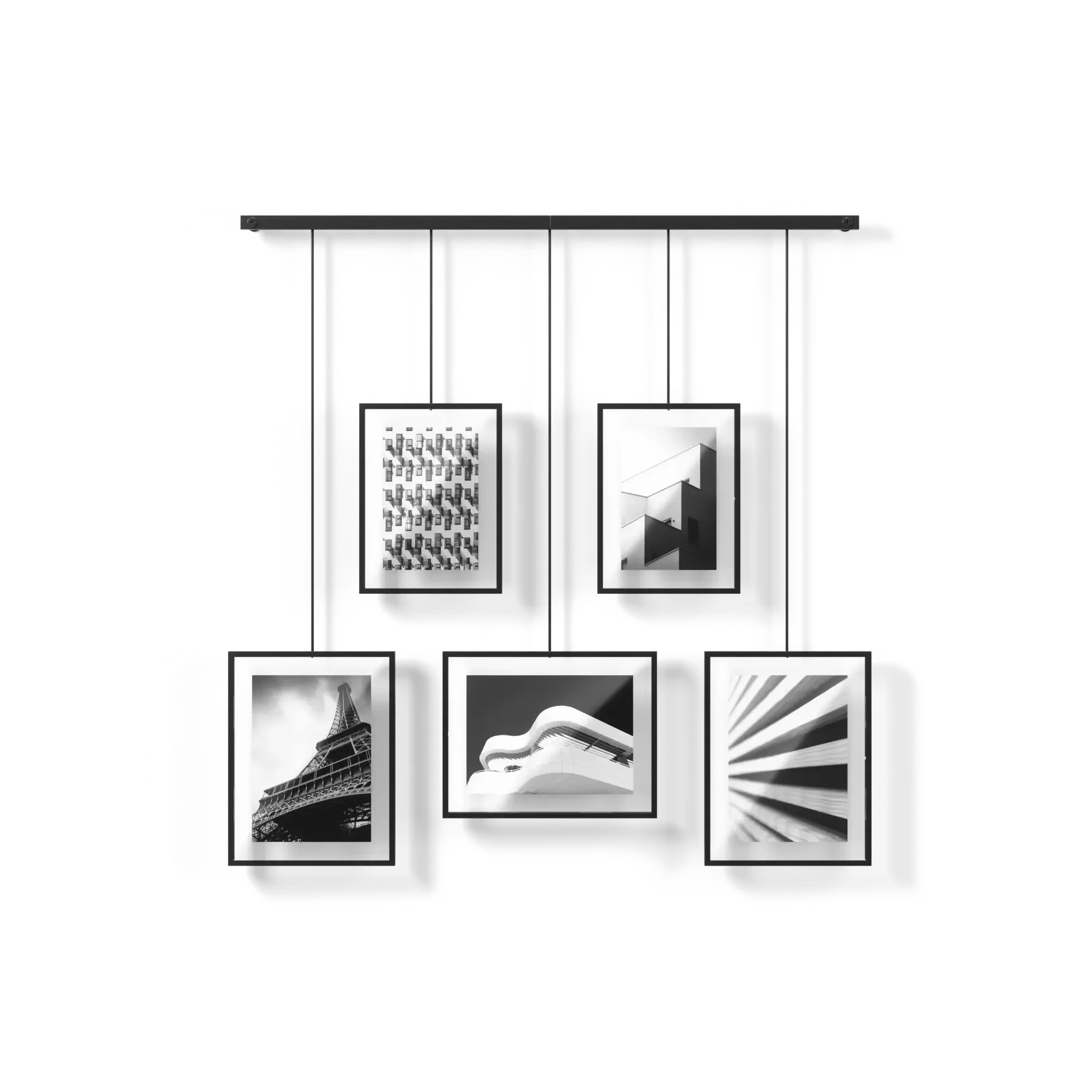 UMBRA Exhibit Wall Picture Frames, Set of 5 - Image 5