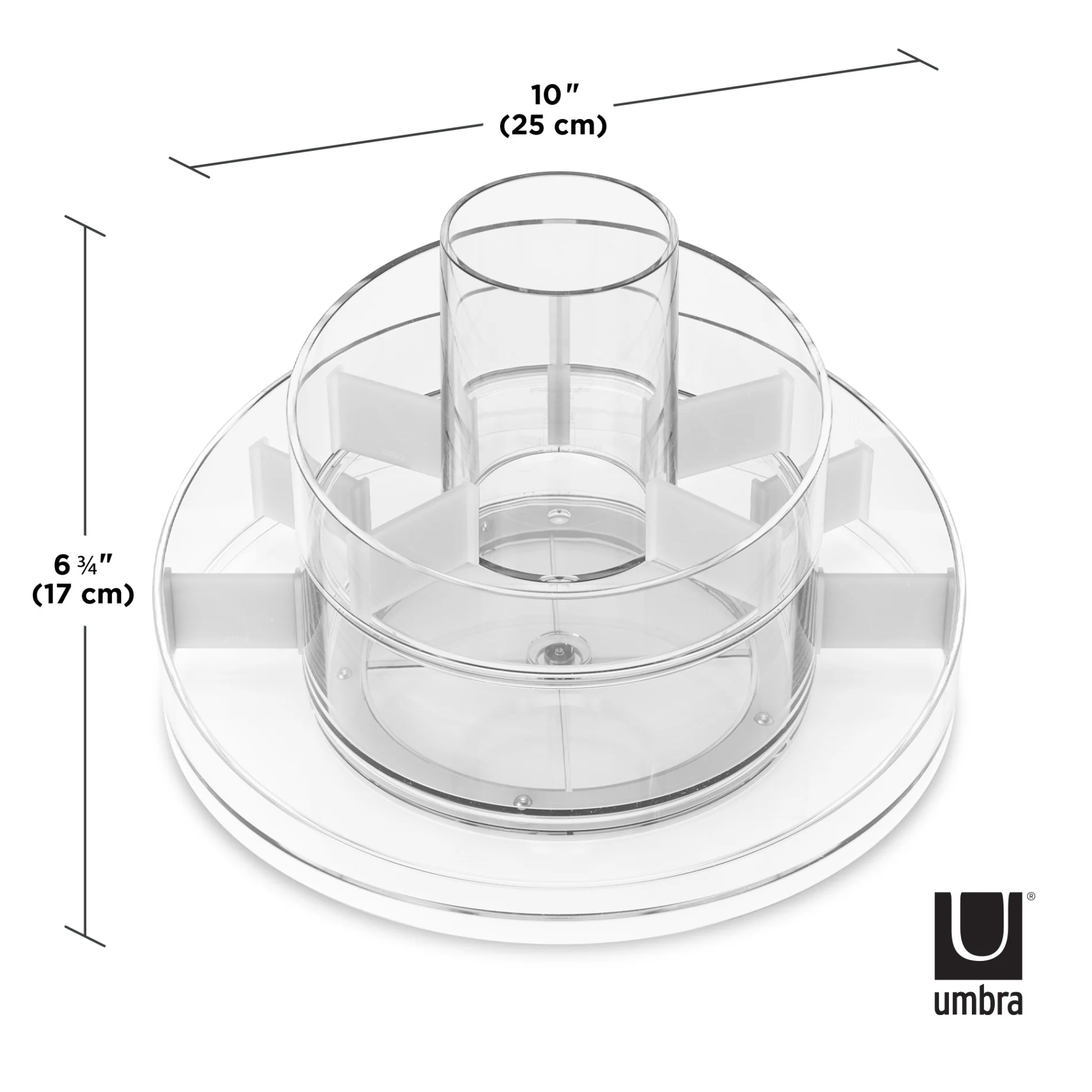 UMBRA Cascada Cosmetic Organizer — Can - Image 8