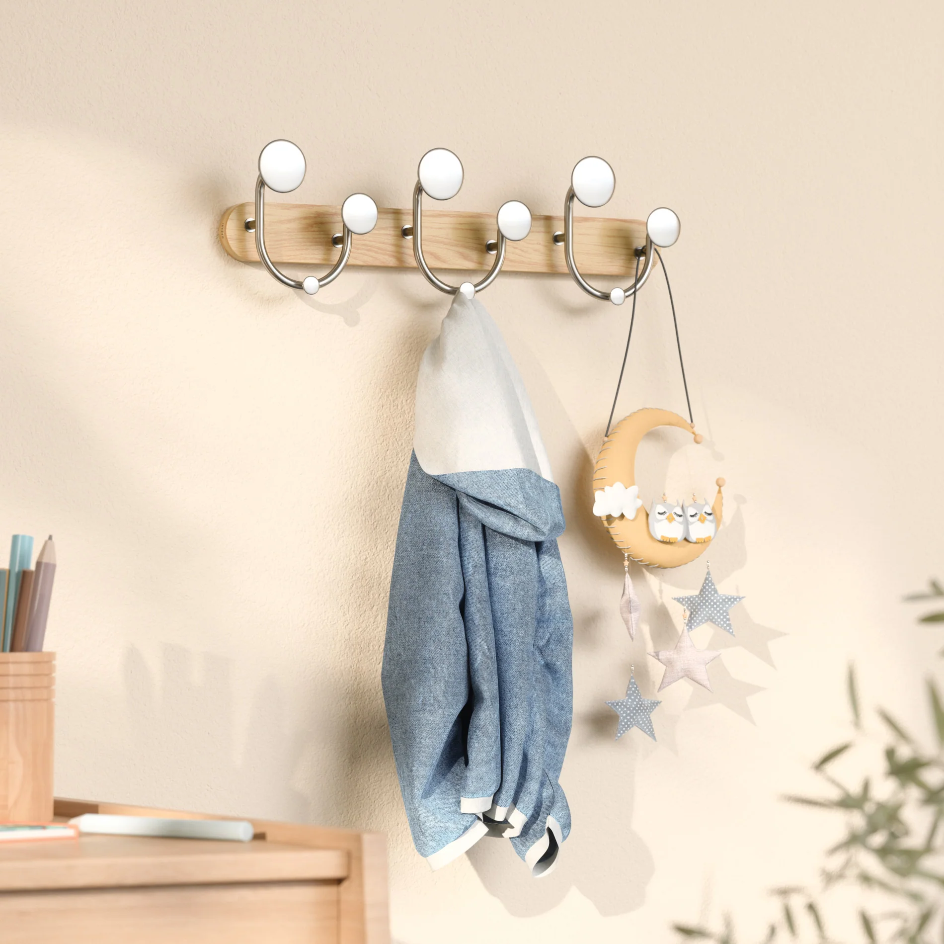 UMBRA Melody 9 Wall Hook — Towel - Image 3