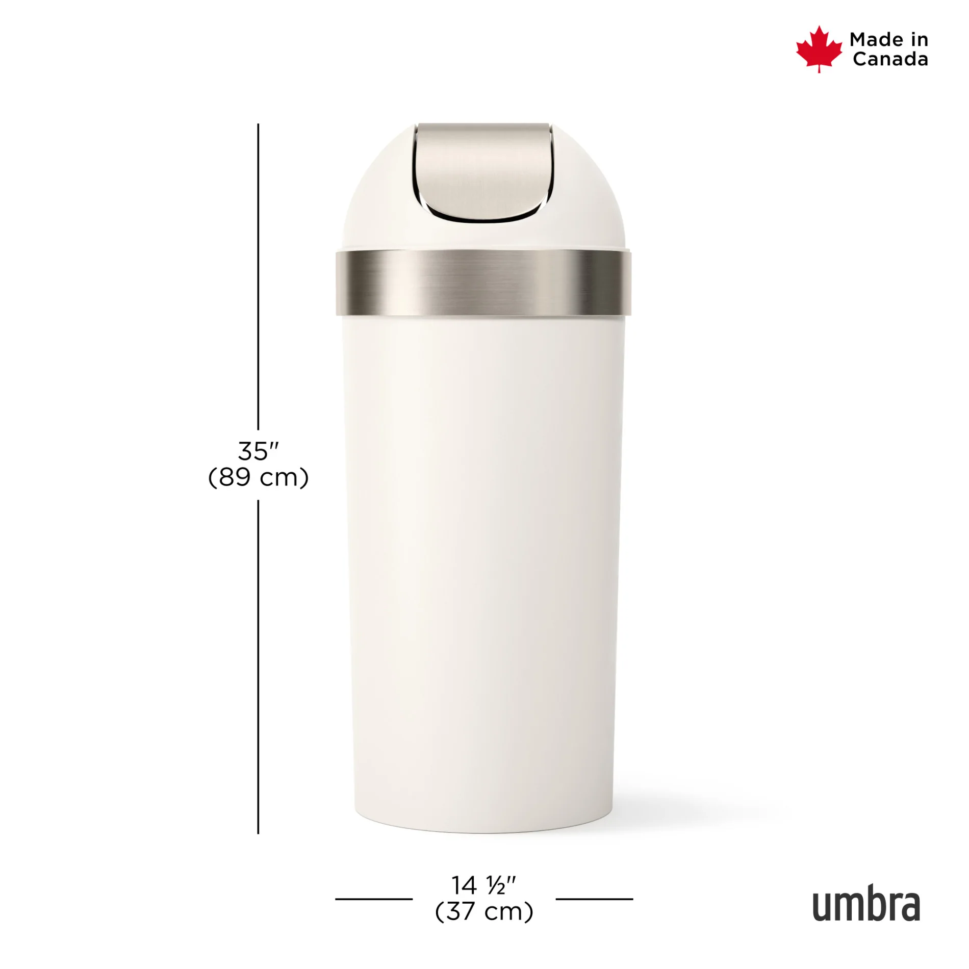 UMBRA Venti Trash Can - Image 12