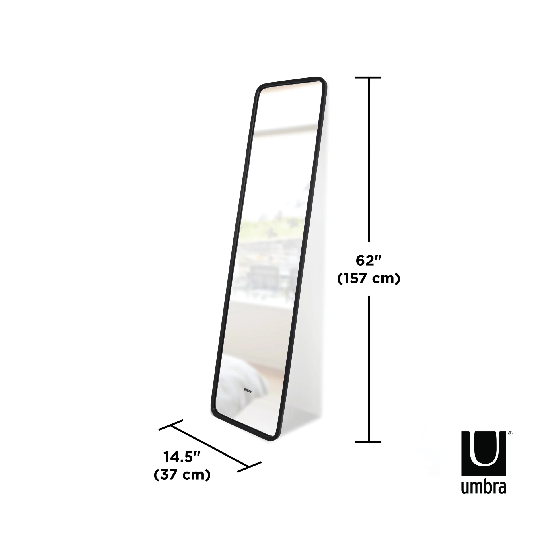 UMBRA Hub Leaning Mirror - Image 7