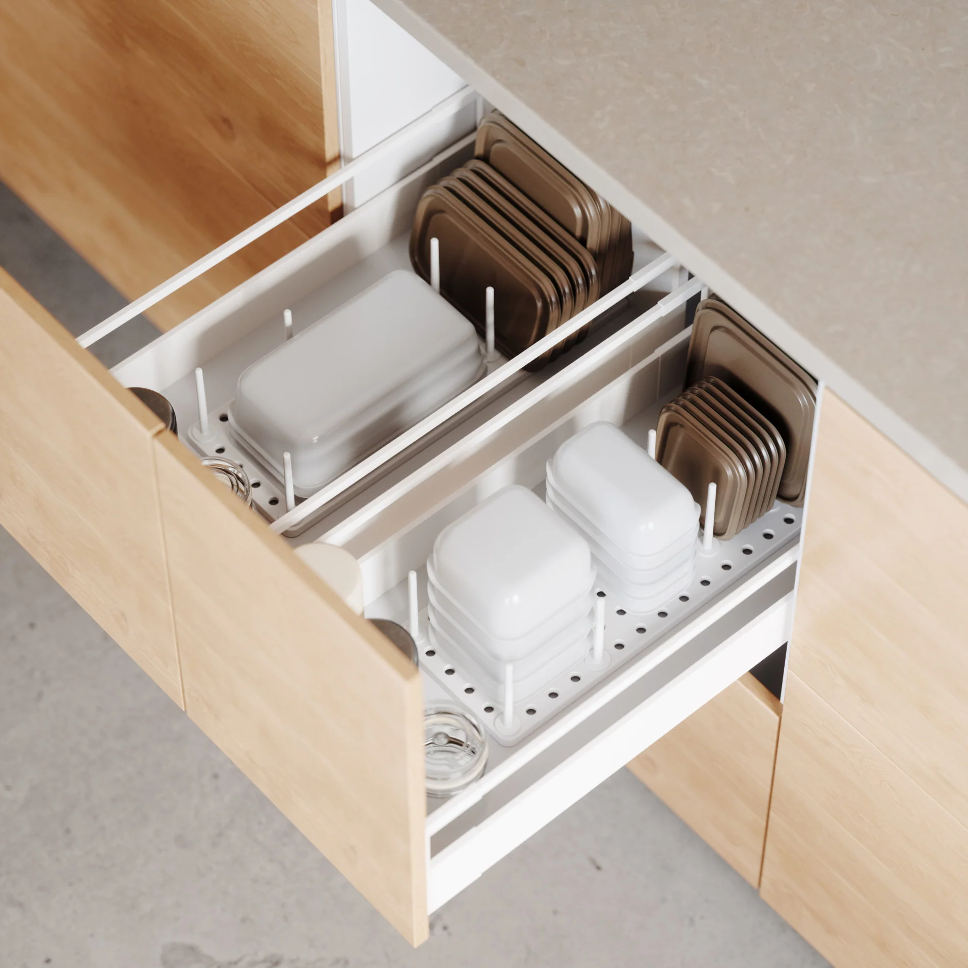 UMBRA Peggy Drawer Organizers, Set of 2 - Image 9