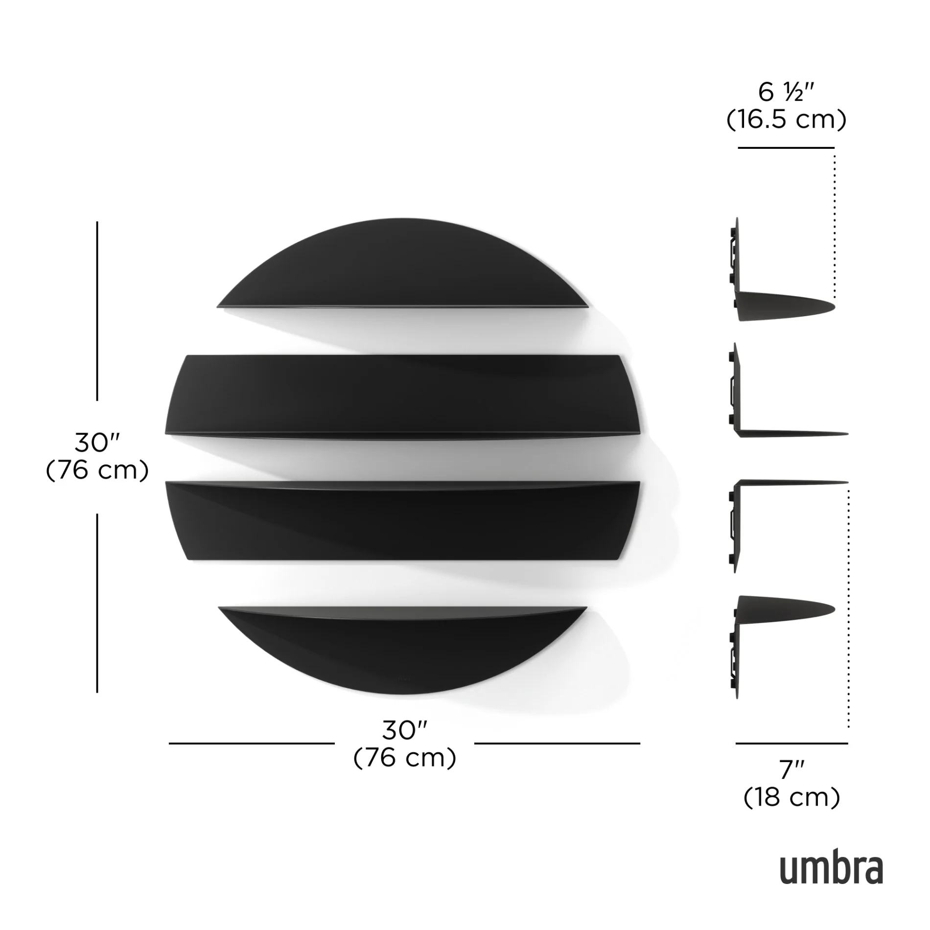 UMBRA Solis Wall Shelves - Image 6