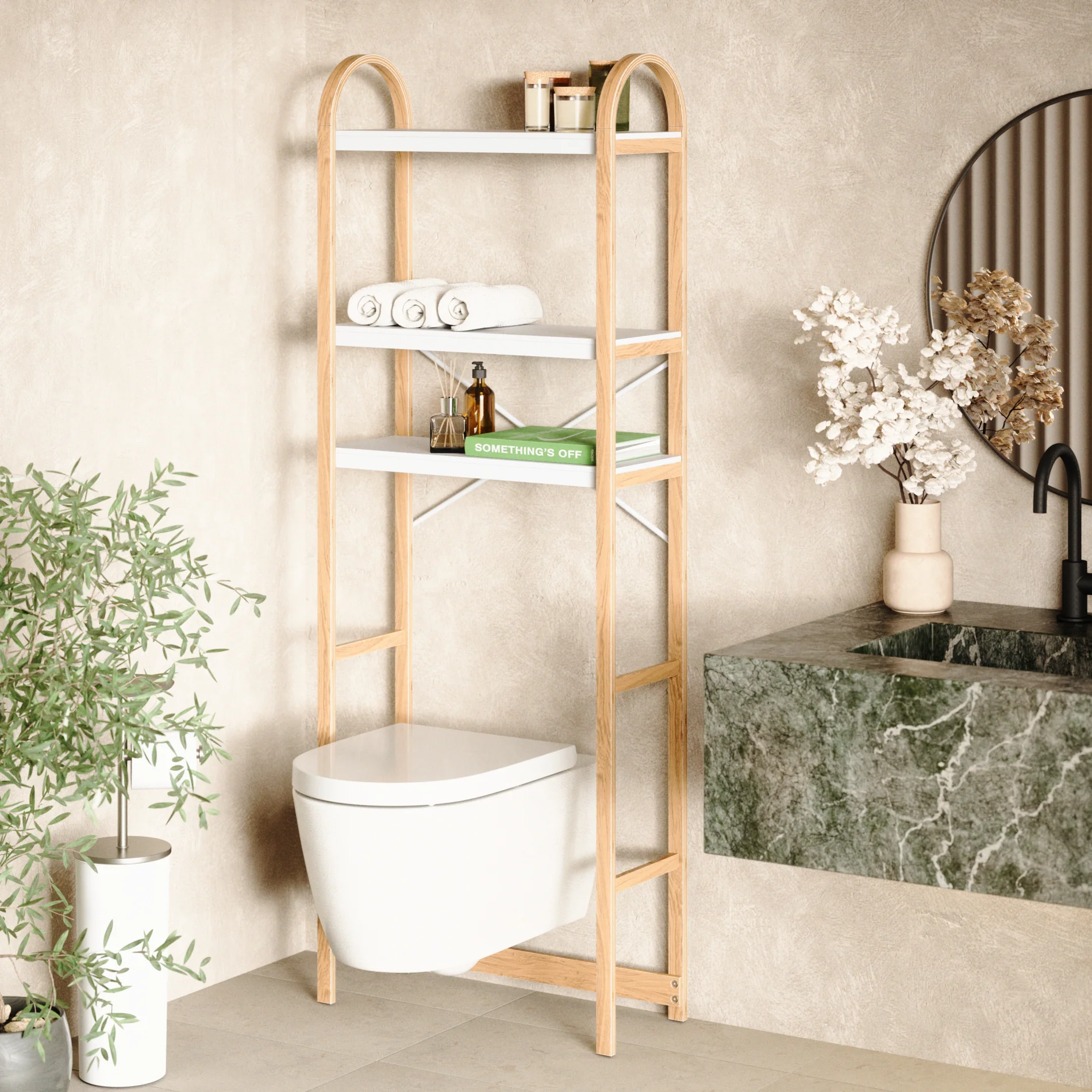 UMBRA Bellwood Over the Toilet Shelf - Image 8