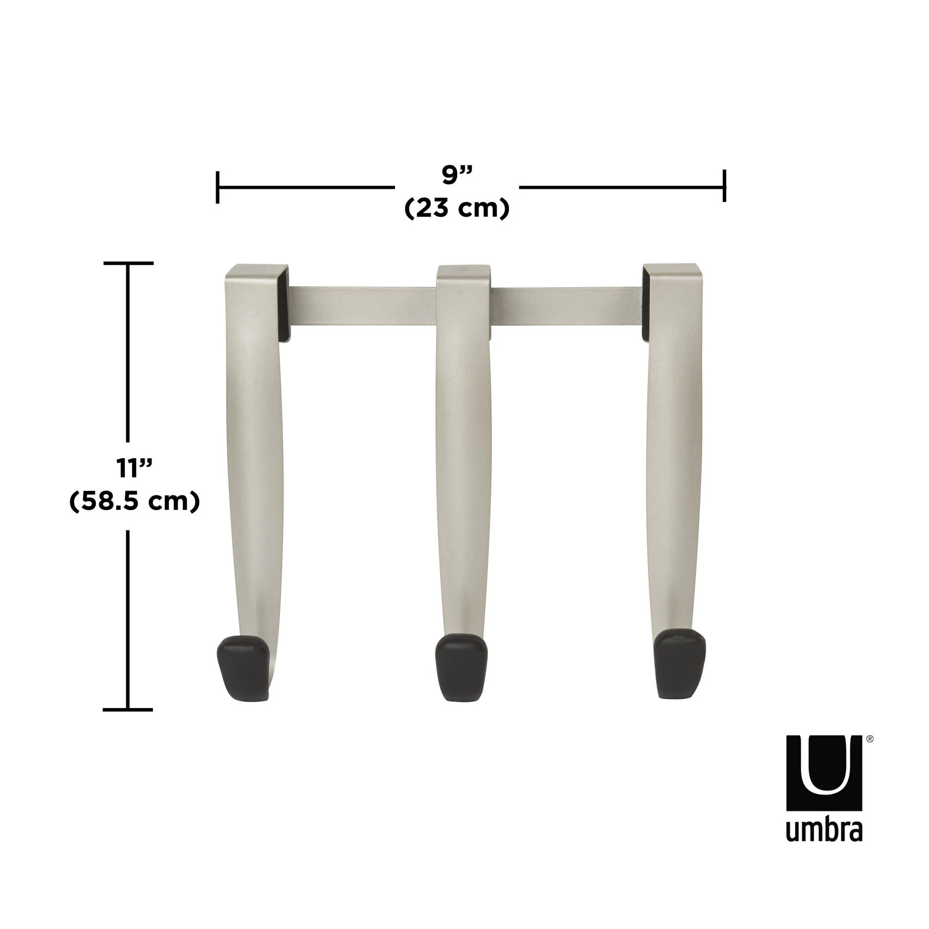 UMBRA Schnook Over The Door Hooks, Set of 3 - Image 7