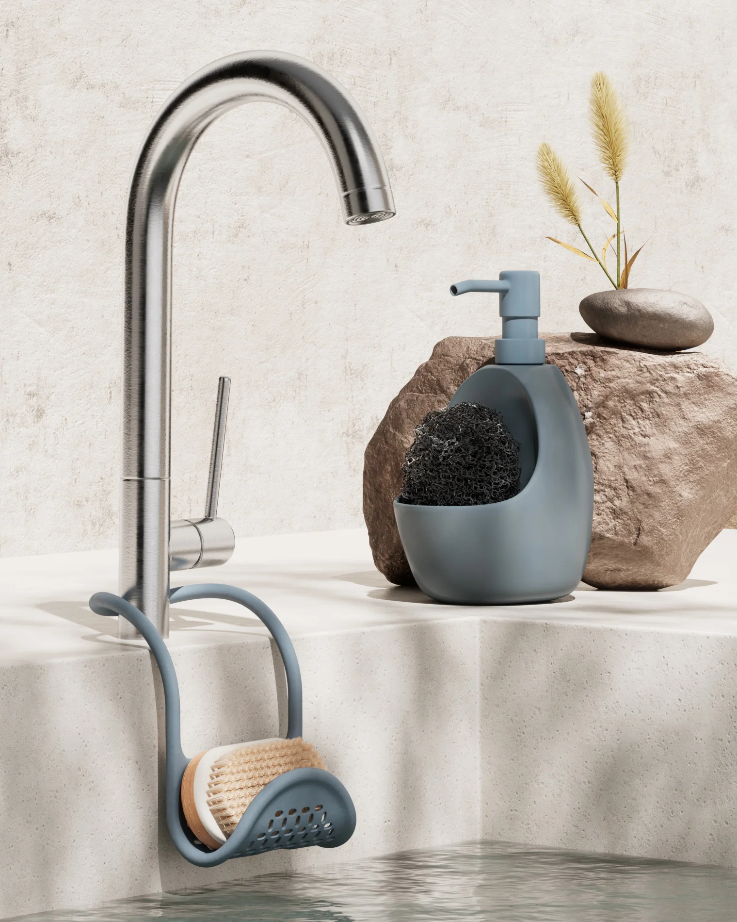 UMBRA Joey Soap Pump & Scrubby - Image 15