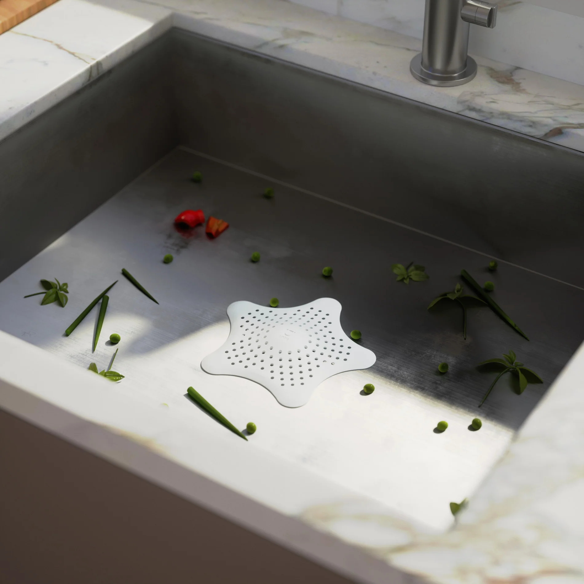 UMBRA Starfish Hair Catcher — Cup
