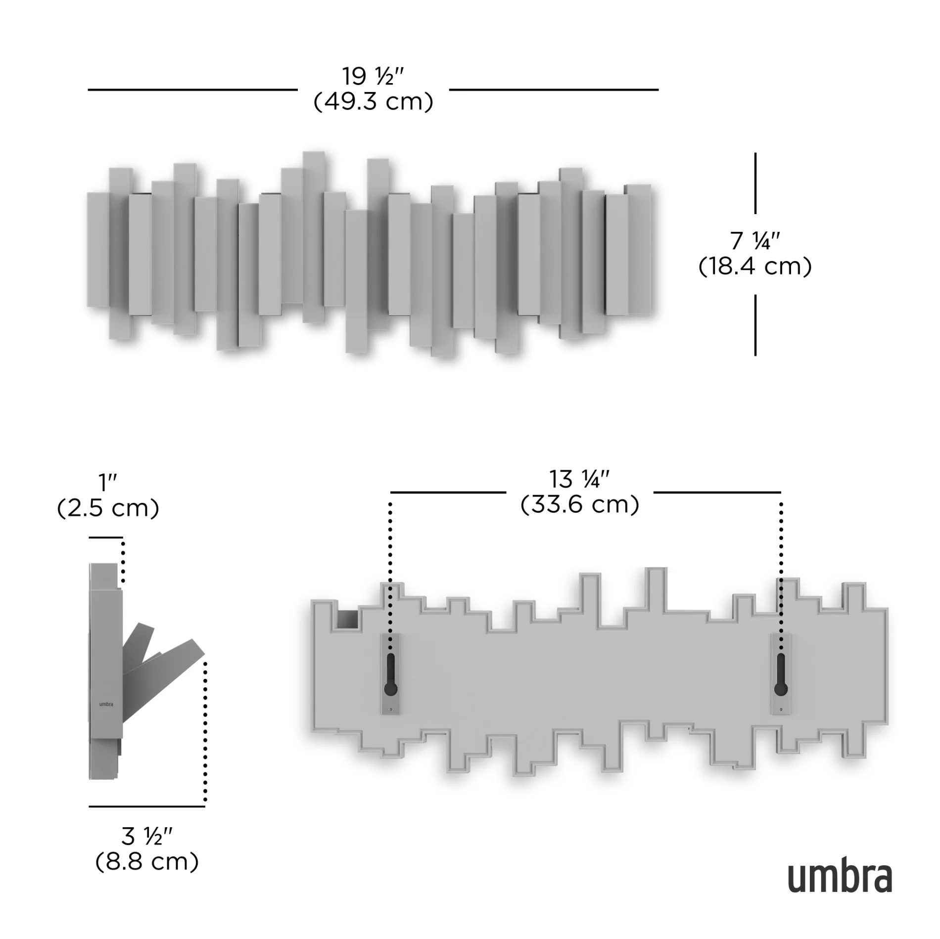 UMBRA Sticks 5 Wall Hook — Rack - Image 26