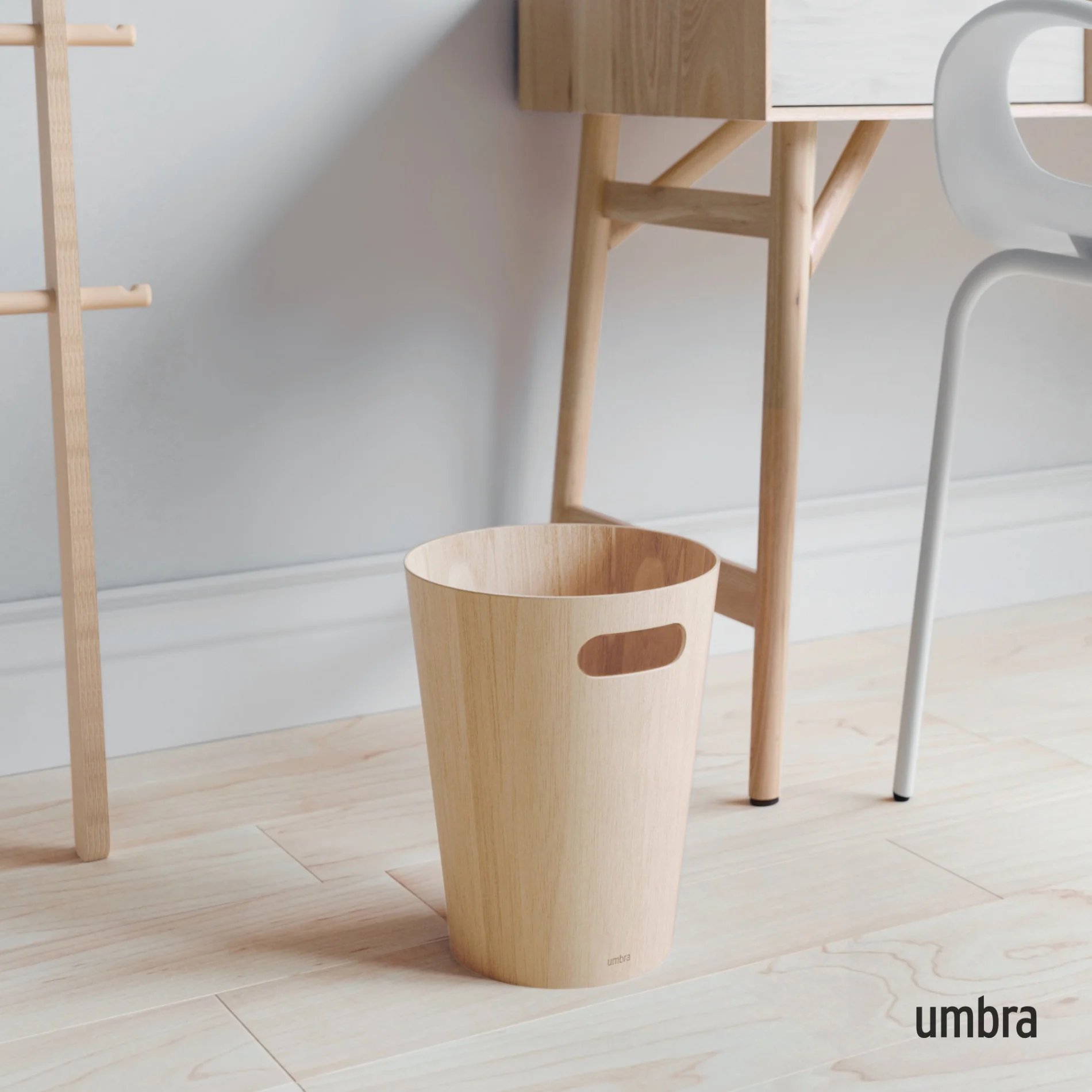 UMBRA Woodrow Trash Can - Image 47