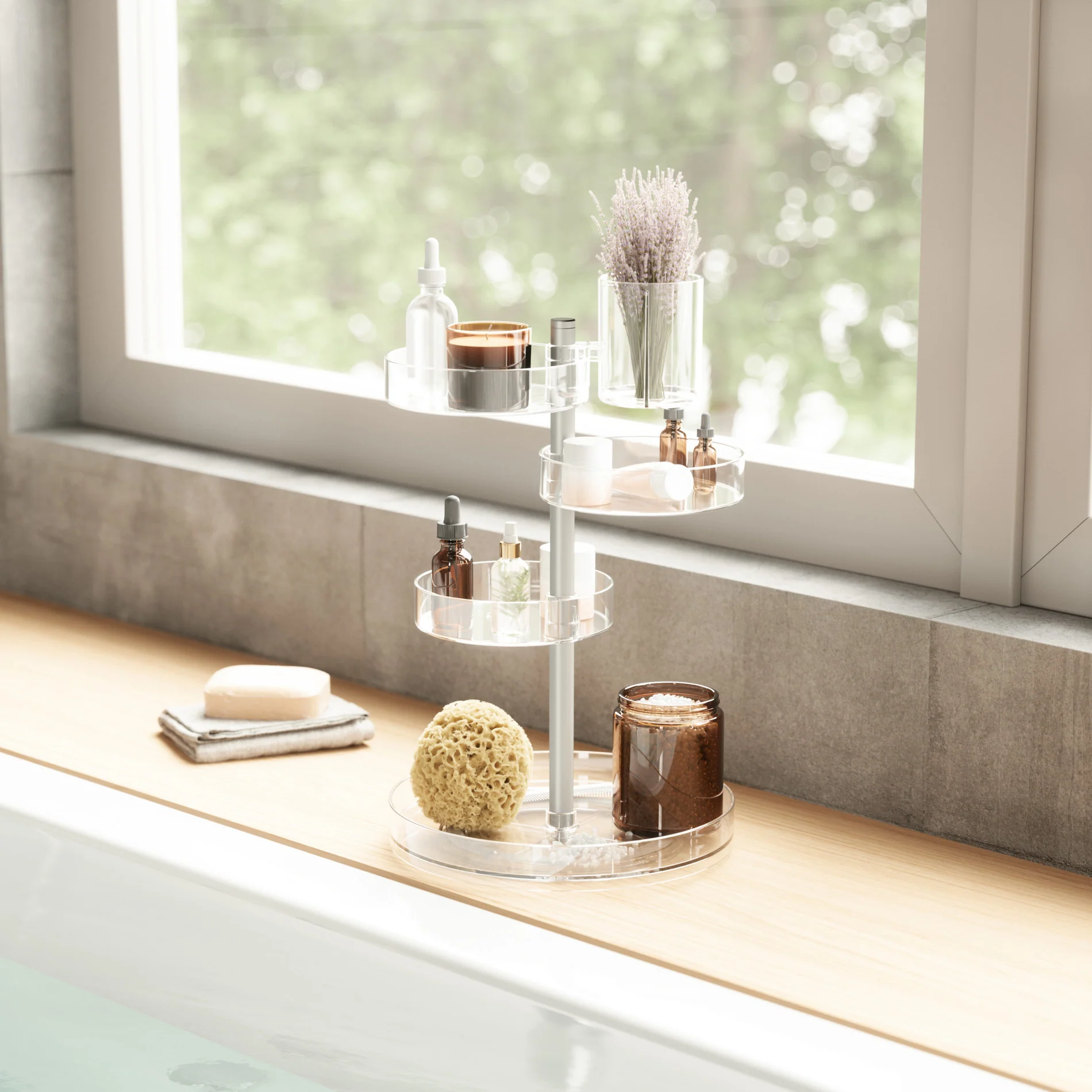UMBRA Pirouette Cosmetic Organizer — Can - Image 8