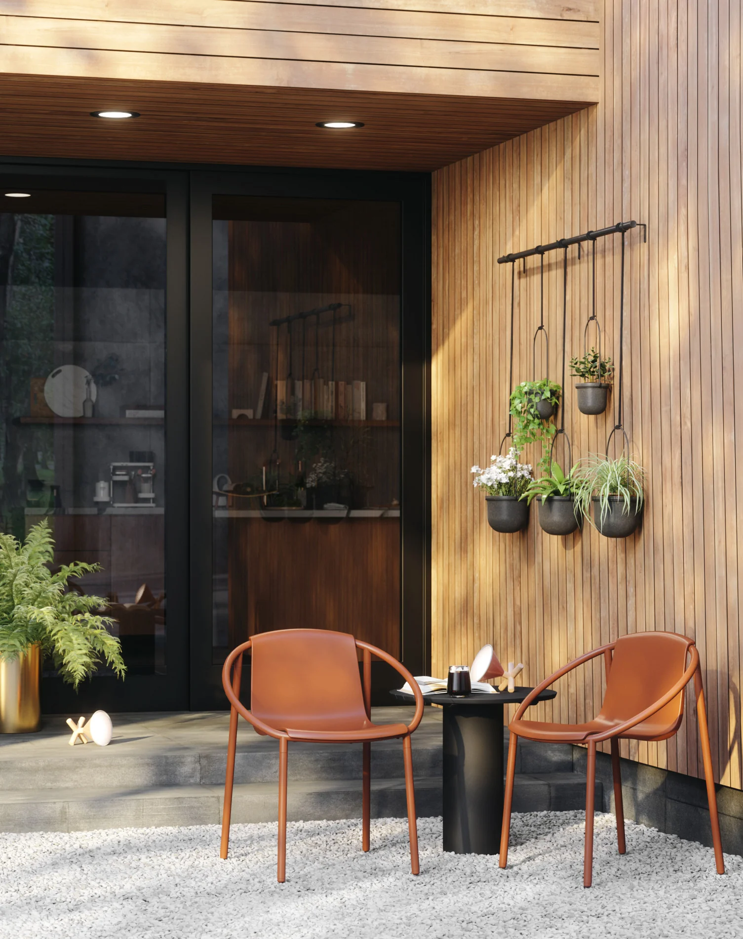 UMBRA Triflora Hanging Planters, Set of 5 - Image 4