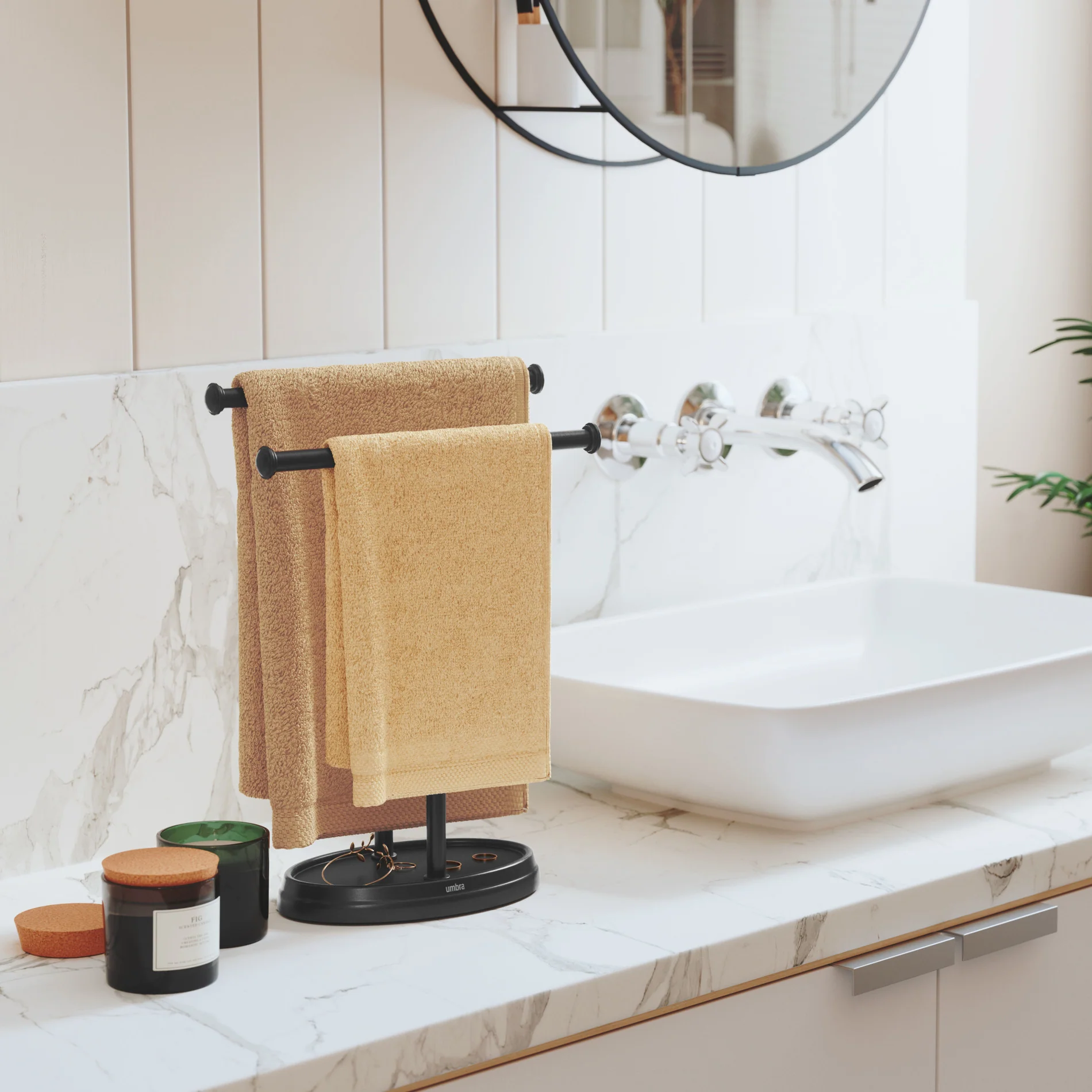 UMBRA Palm Tree Towel Rack - Image 3