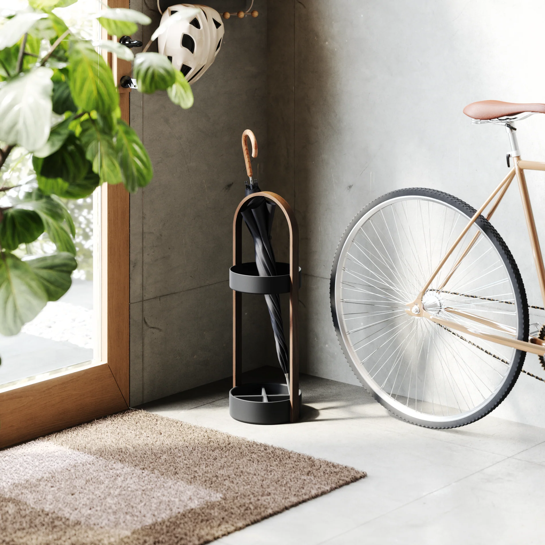 UMBRA Bellwood Umbrella Stand — Cat - Image 2