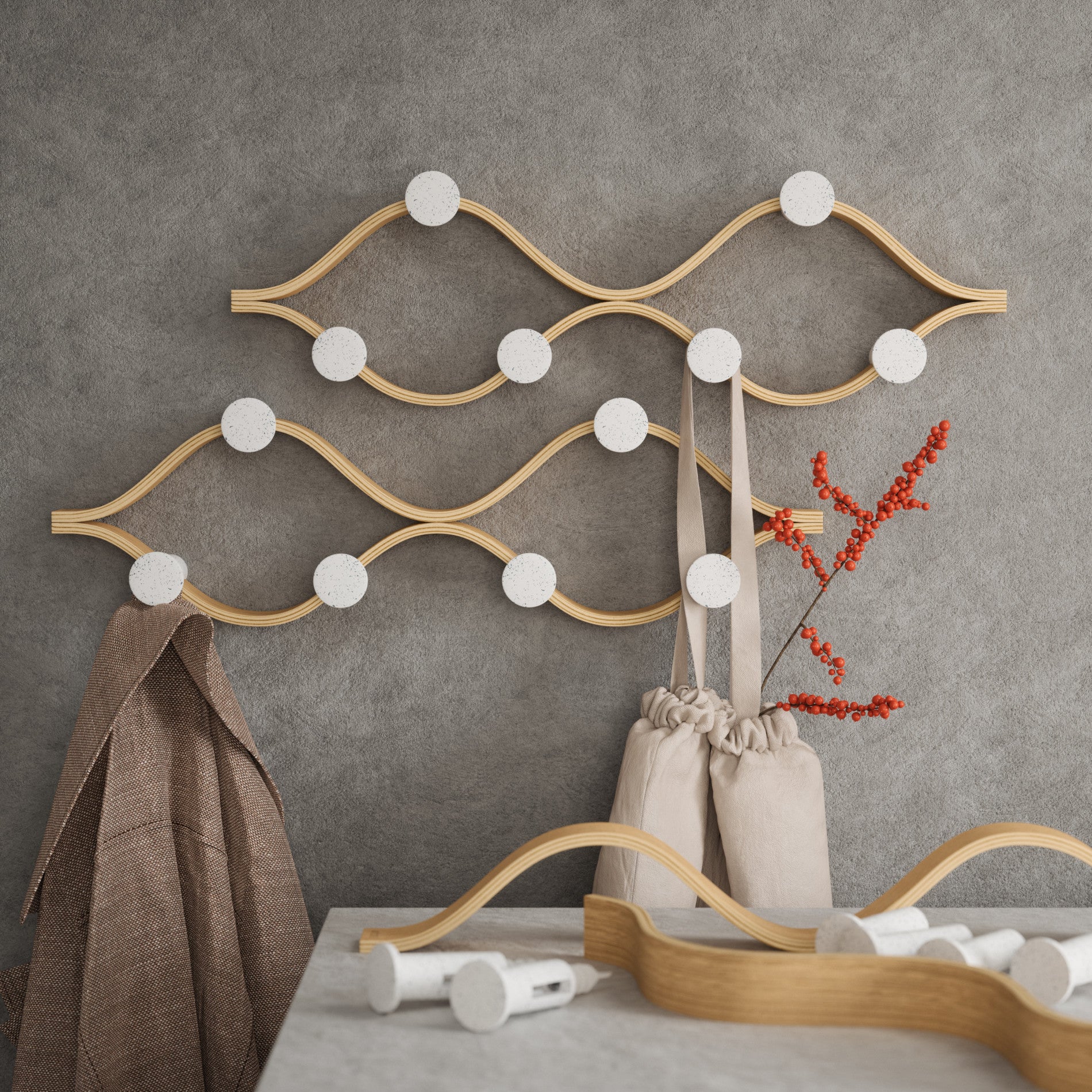 UMBRA Montage 6 Wall Hook — Shelf - Image 9