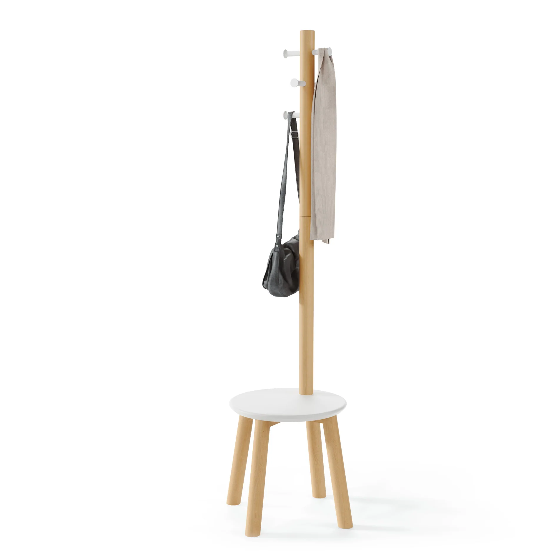 UMBRA Pillar Stool and Coat Rack - Image 7