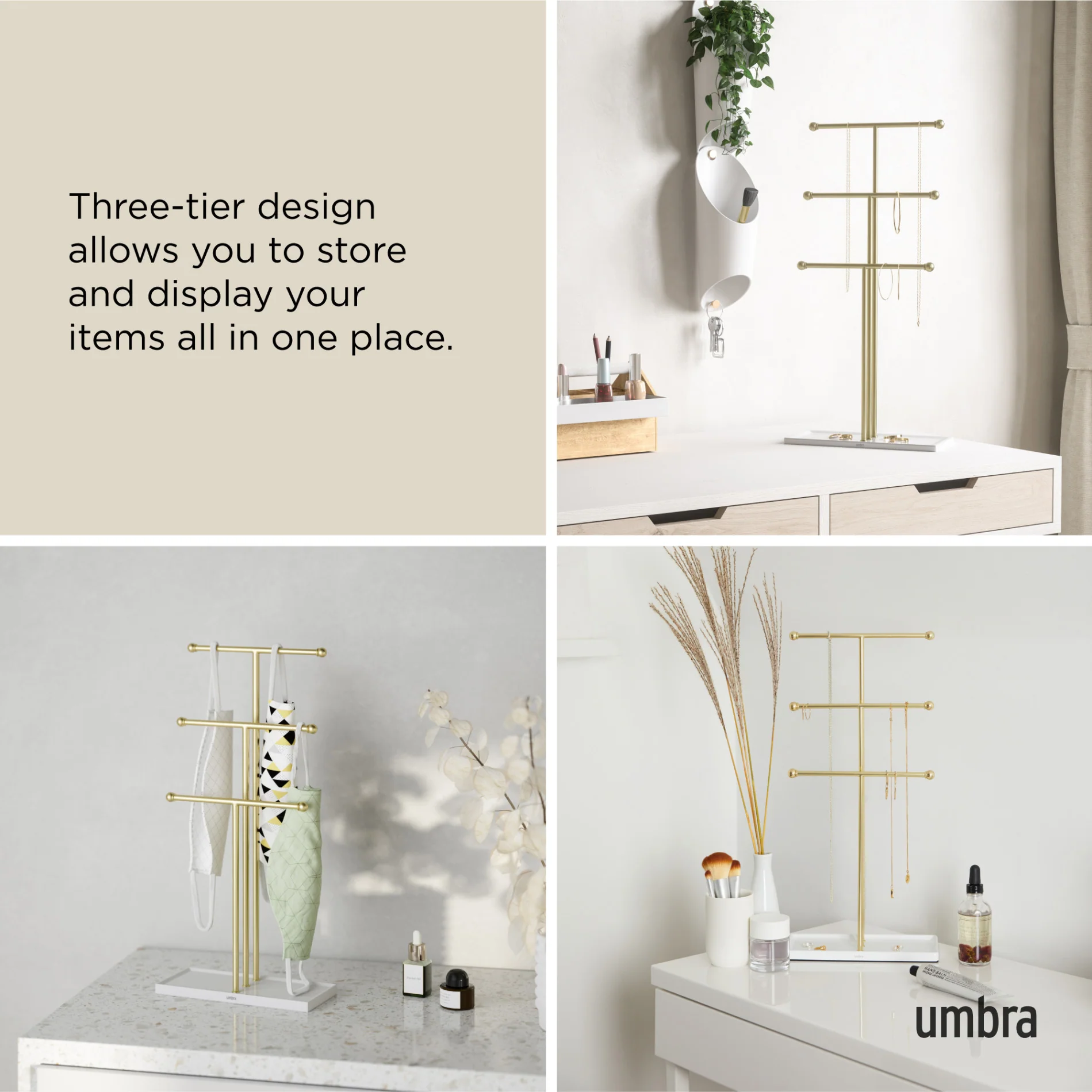 UMBRA Trigem Jewelry Stand — Bar - Image 8